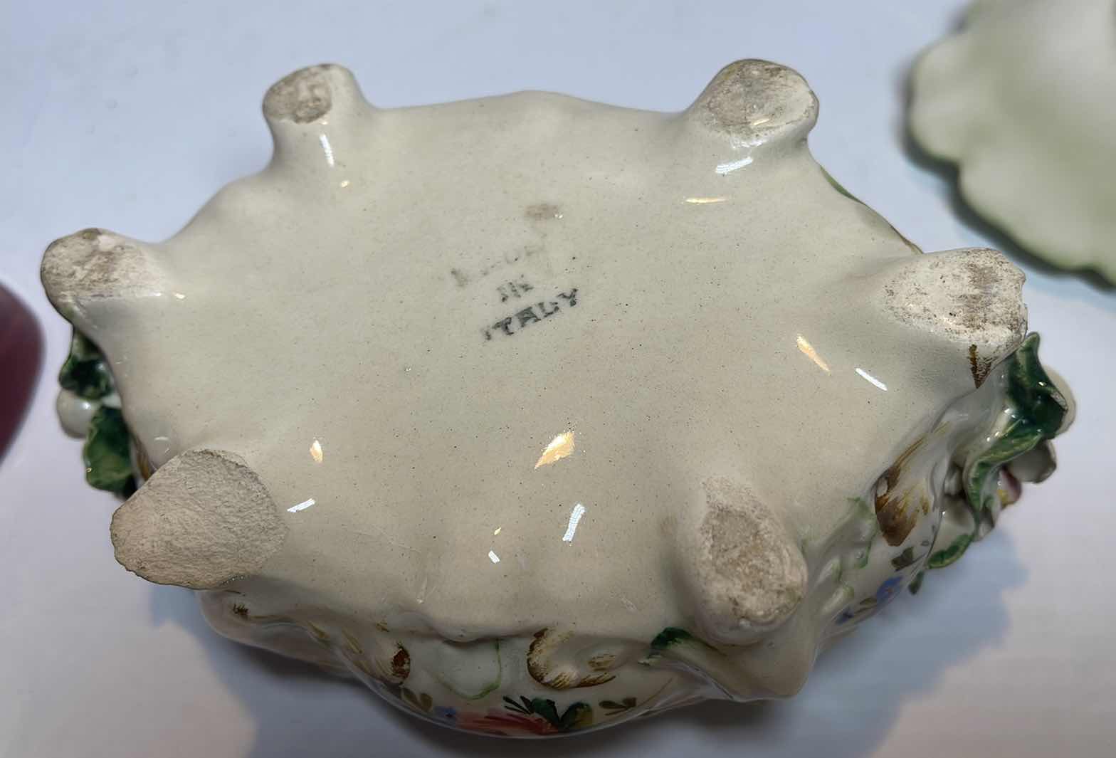 Photo 1 of ITALIAN CATCHALL / TRINKET BOWLS