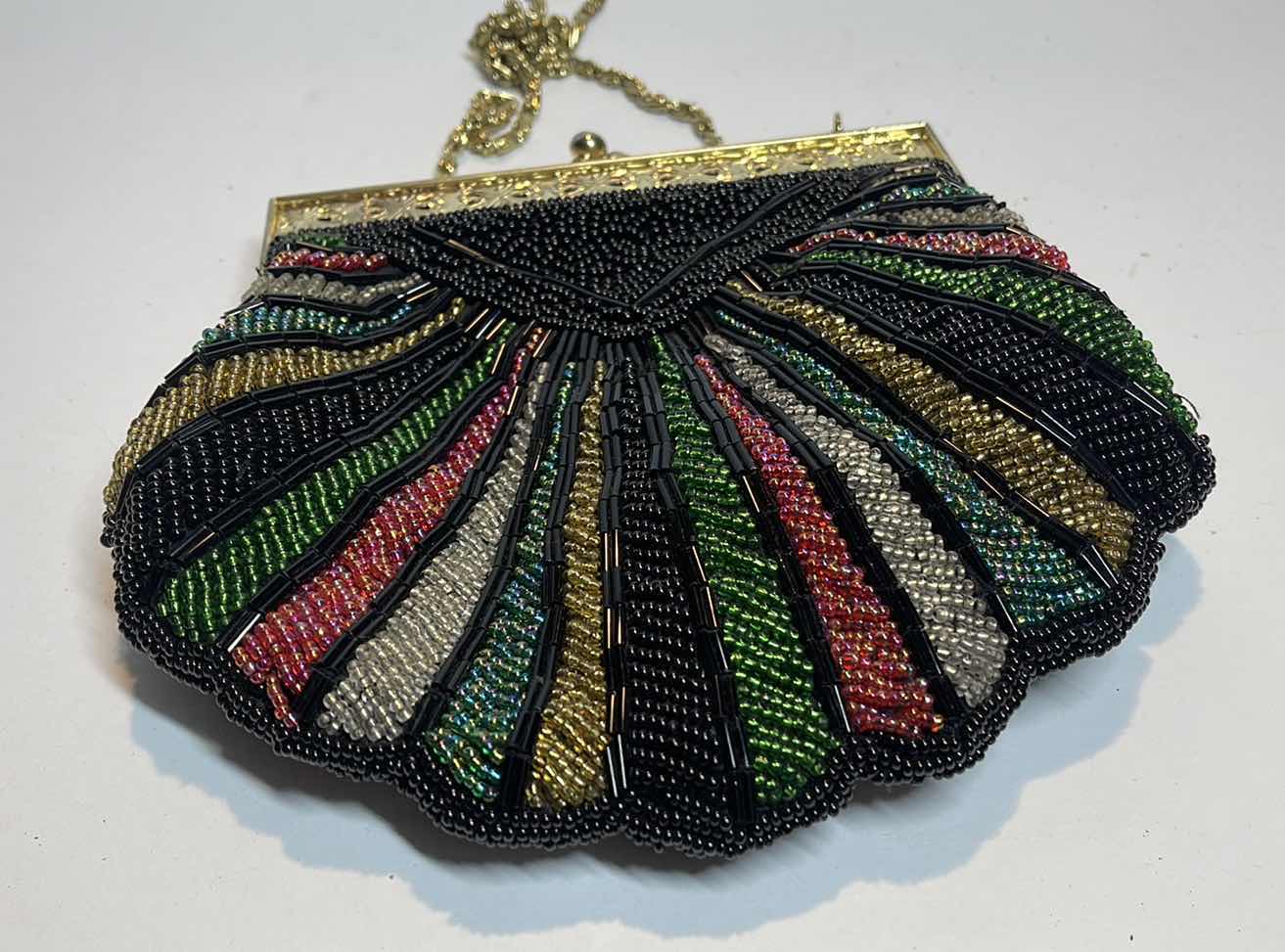 Photo 1 of CAROLYN BARTON BEADED SEASHELL PURSE