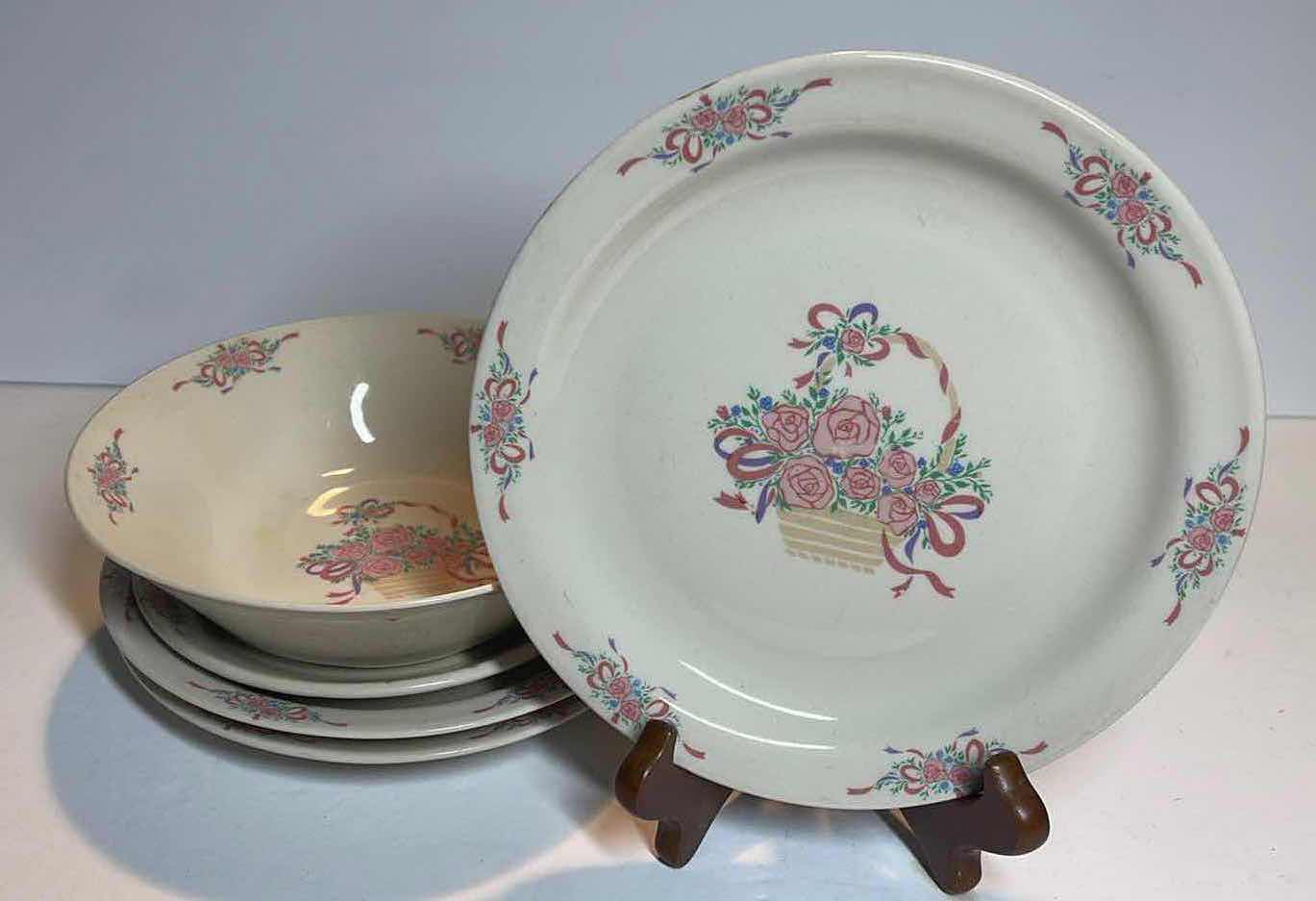 Photo 1 of VINTAGE TRISA STONE WARE DISHES