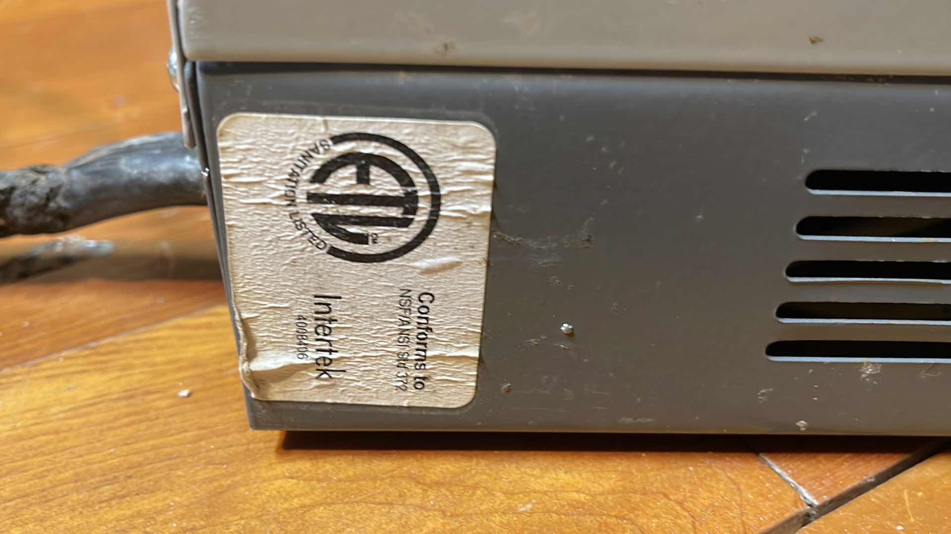 Photo 1 of RHEEM MANUFACTURING CO. ELECTRIC TANKLESS WATER HEATER MODEL RTE-13