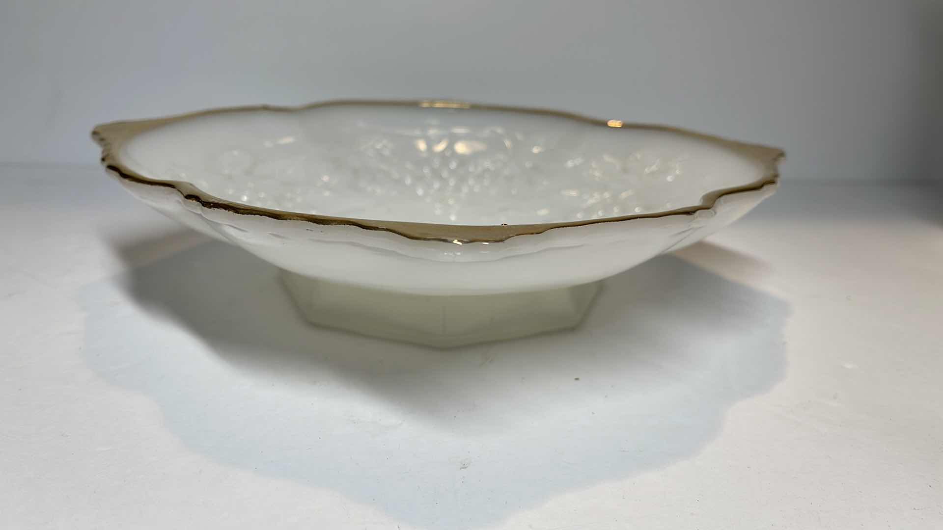Photo 1 of MILK GLASS SERVING DISH & MORE