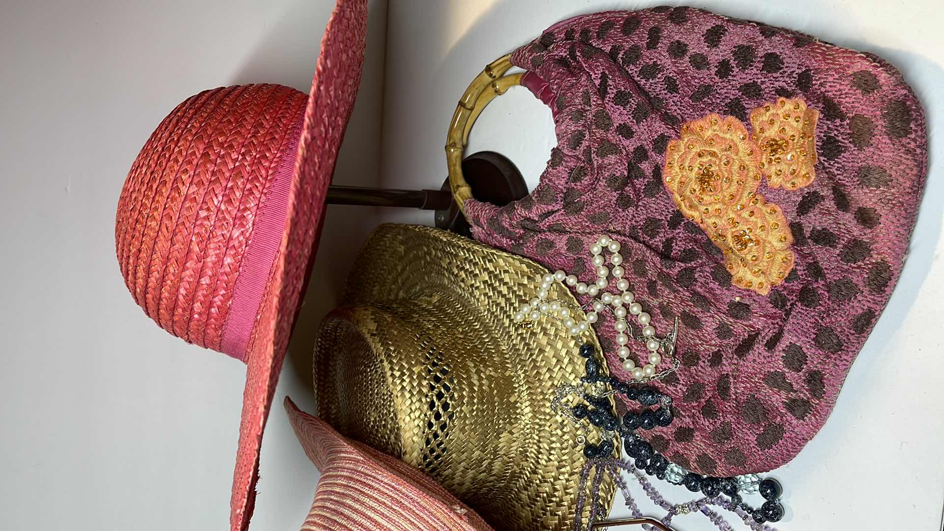 Photo 1 of FUN IN THE SUN VINTAGE HATS & HAND BAG