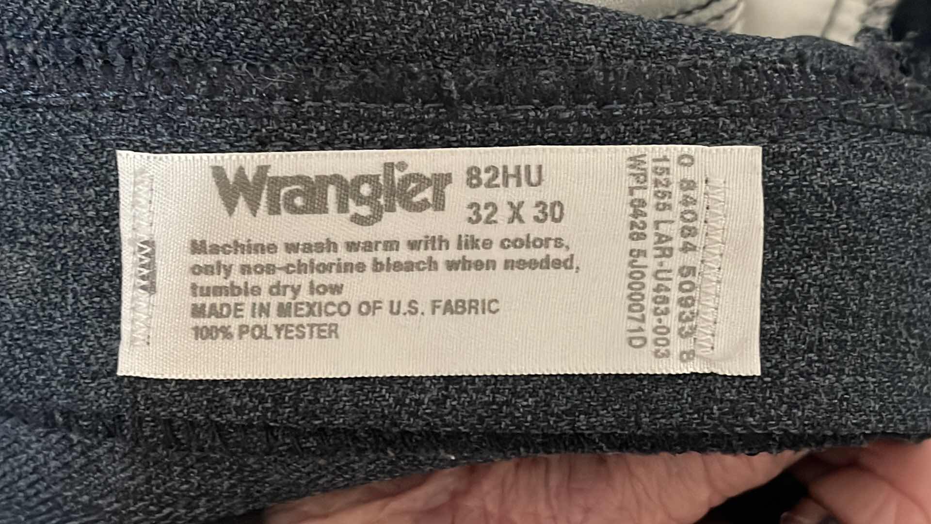 Photo 1 of WRANGLER PANTS - 32X30