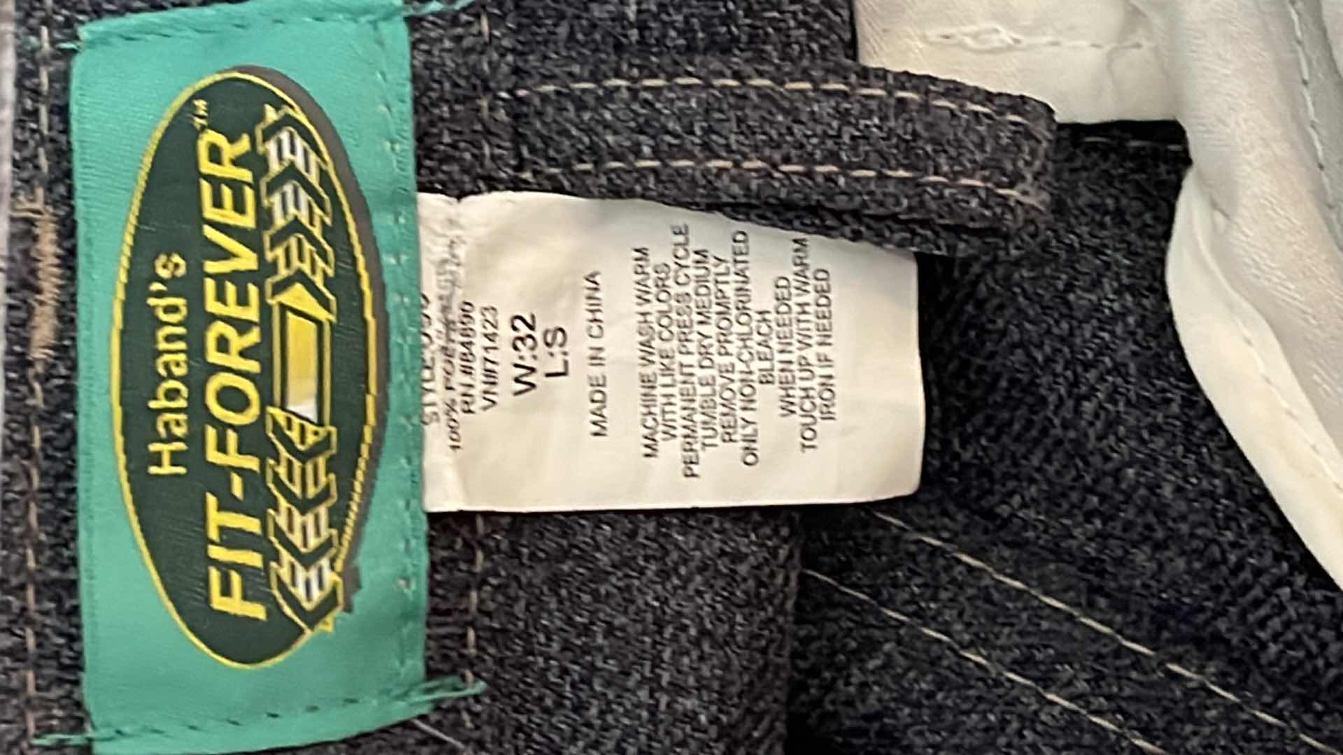 Photo 1 of HABAND'S FIT-FOREVER WORK PANTS (SIZE 32)