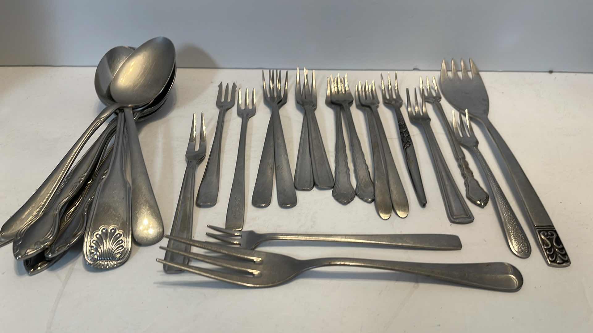 Photo 1 of VINTAGE SILVERWARE SET