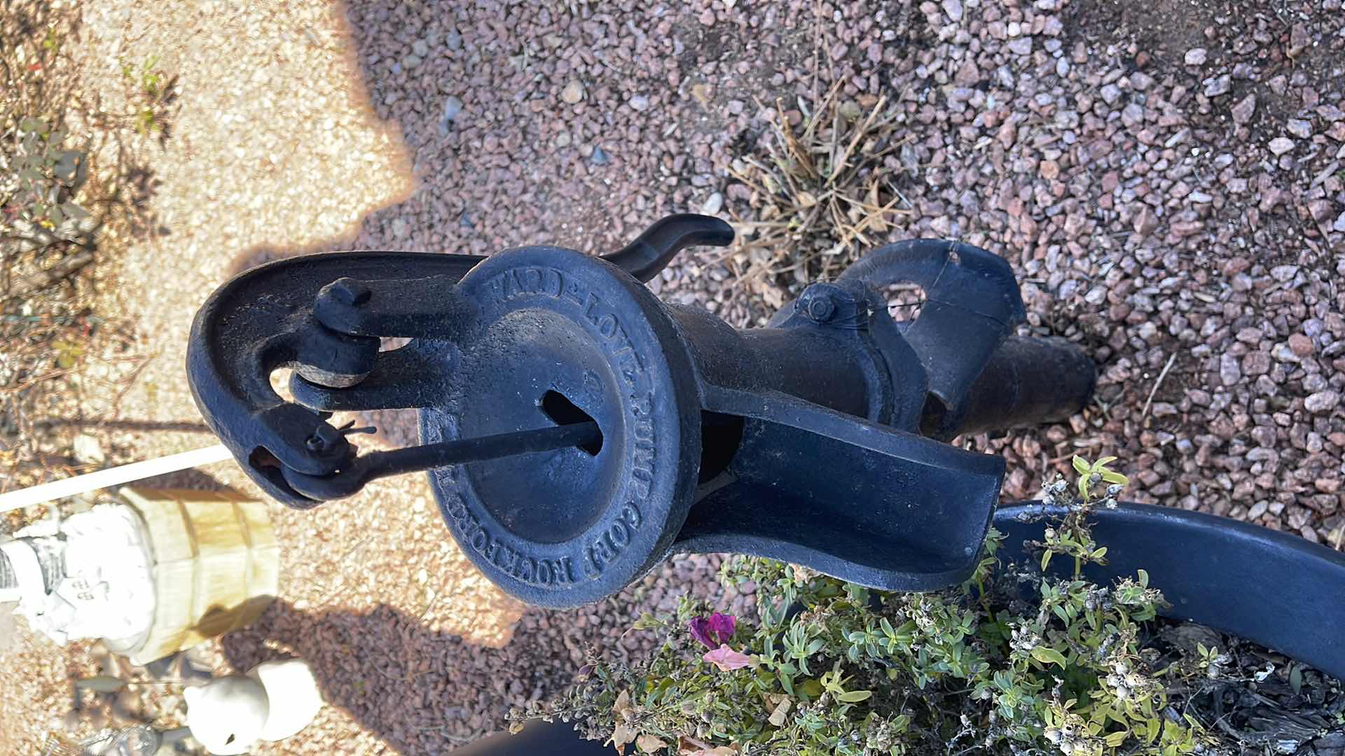 Photo 1 of IRON OUTDOOR WATERING PUMP