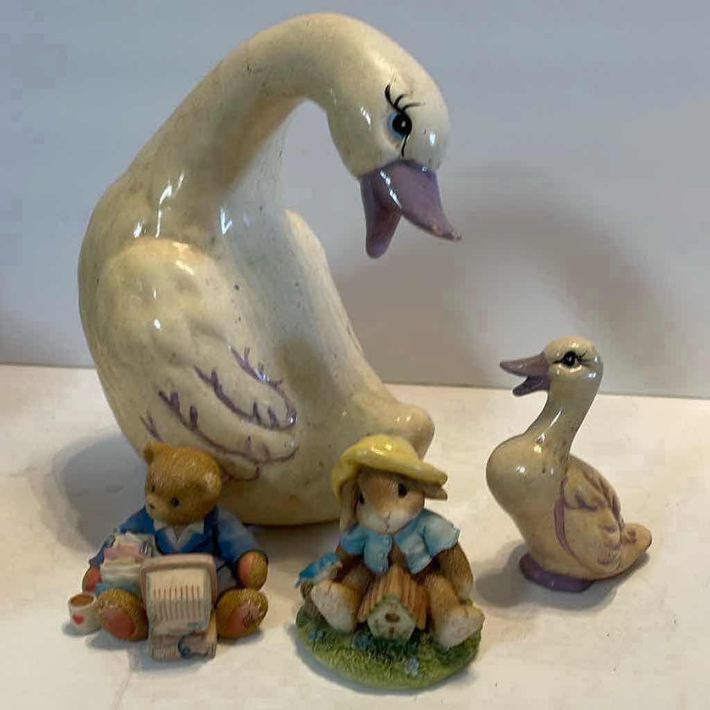 Photo 1 of 4- COLLECTIBLE FIGURINES