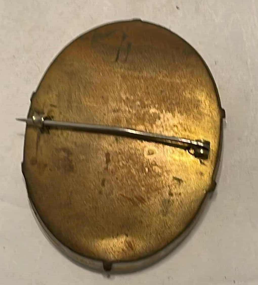 Photo 1 of ANTIQUE VICTORIAN LADY PIN