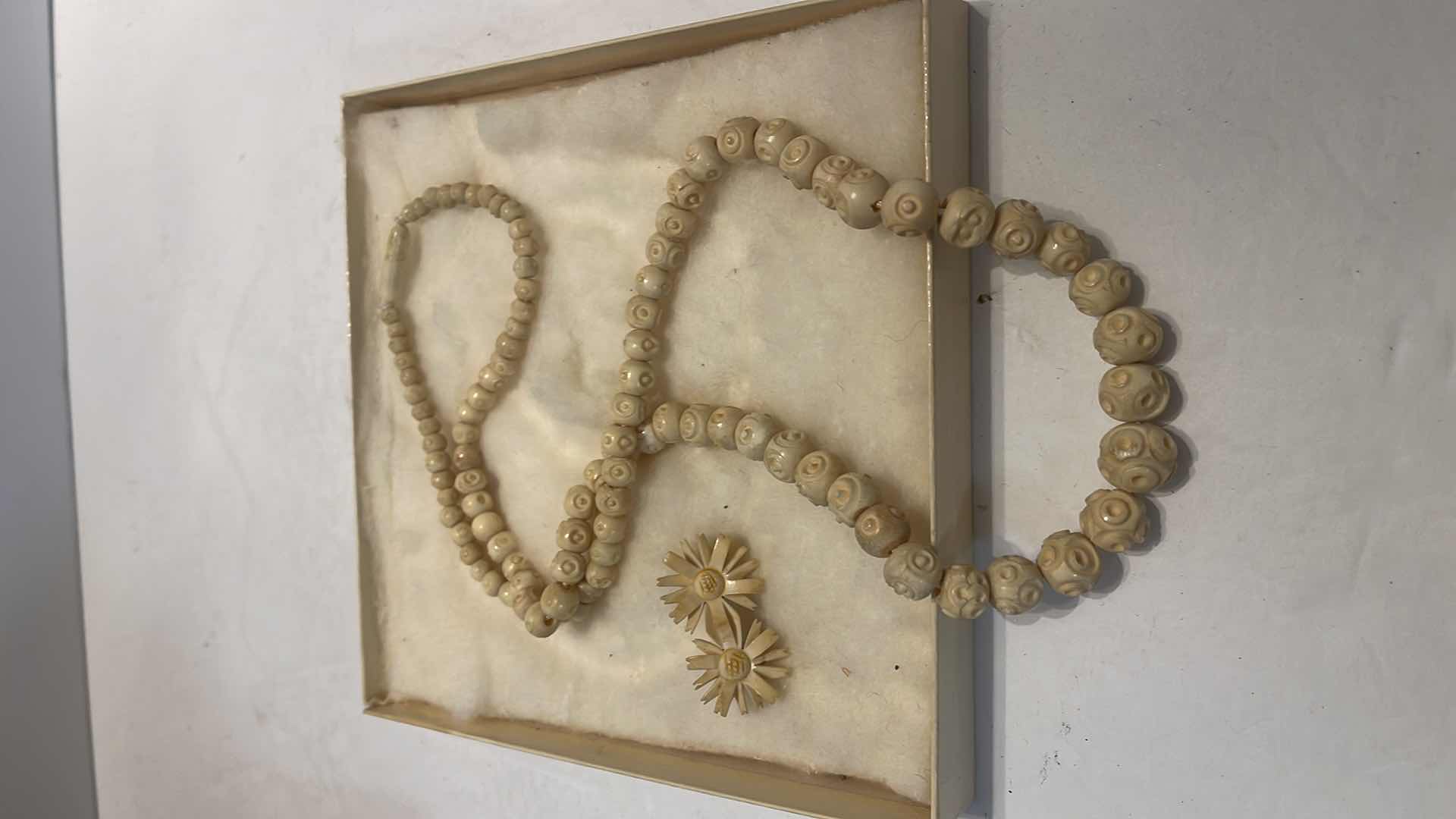 Photo 1 of VINTAGE NECKLACE & MATCHING EARRINGS