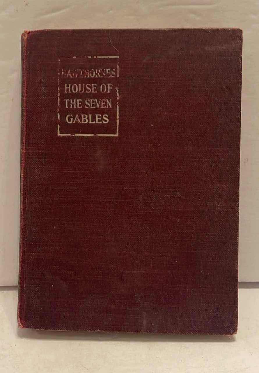 Photo 1 of THE HOUSE OF THE SEVEN GABLES A ROMANCE BY NATHANIAL HAWTHORNE