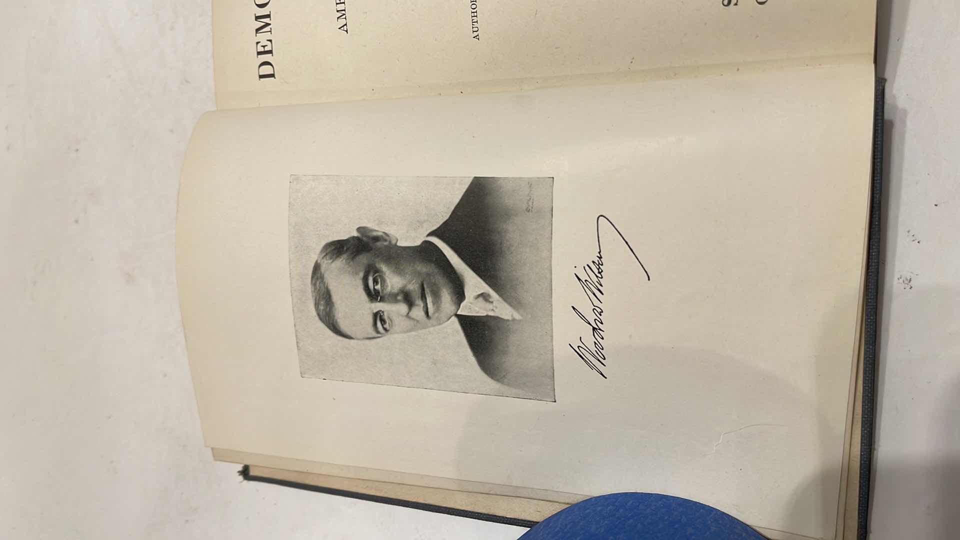 Photo 1 of DEMOCRACY TODAY  BY WOODROW WILSON