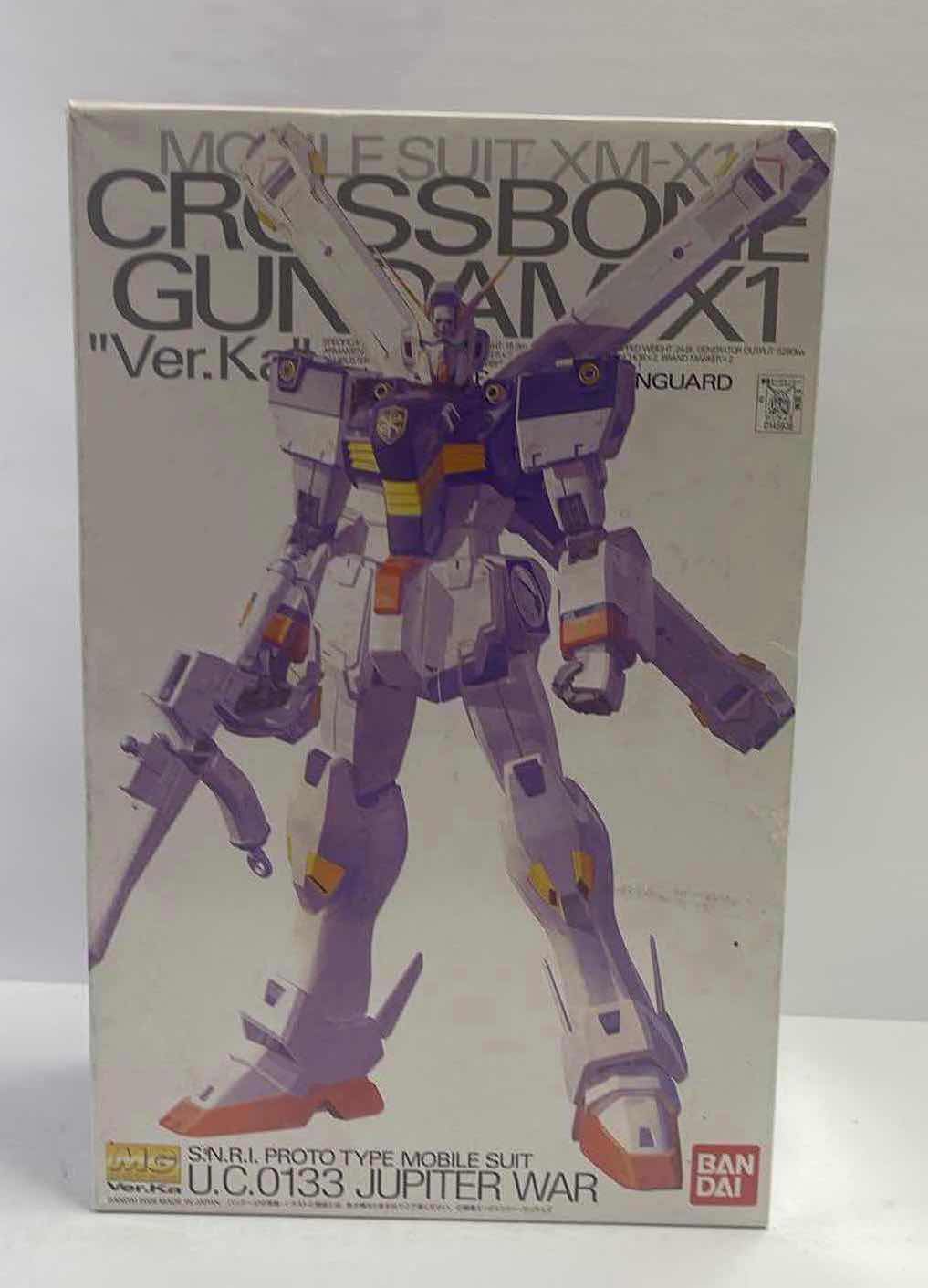 Photo 1 of NIB CROSSBONE GUNDAM X1. (PATCHWORK) VER. 1/100 MG XM-X1 KA BANDAI SPIIRTS JAPAN - RETAIL PRICE $72.00
