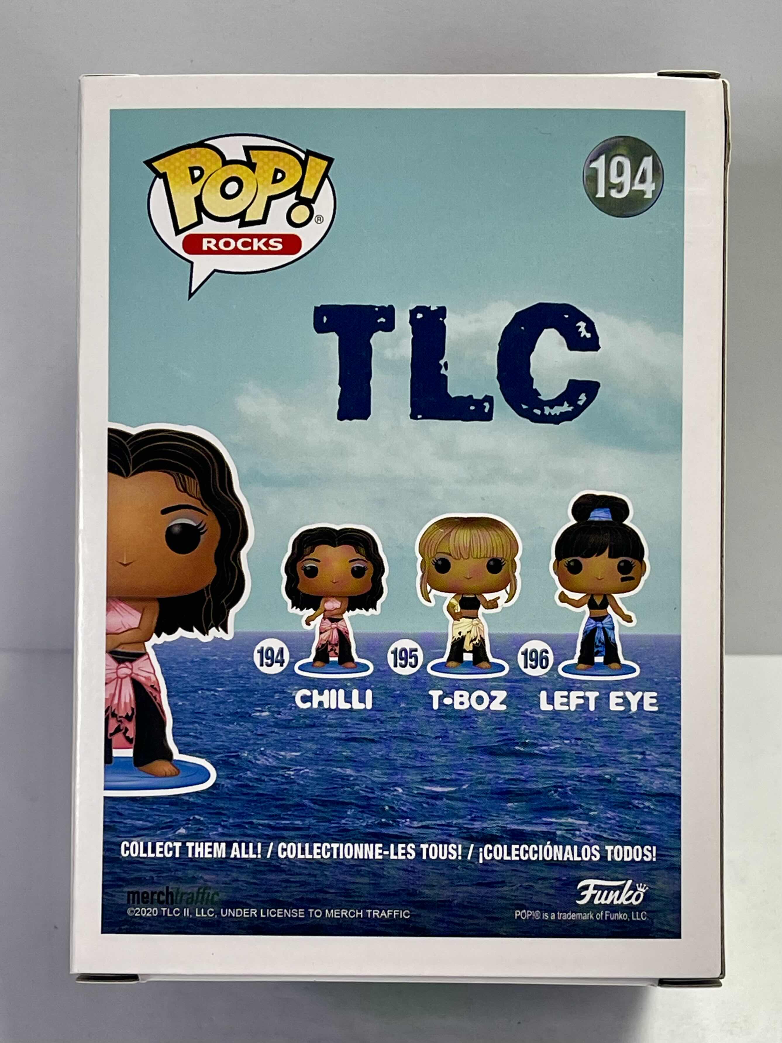 Photo 1 of NIB FUNKO POP ROCK SERIES TLC “CHILLI”  RETAIL PRICE $32.00