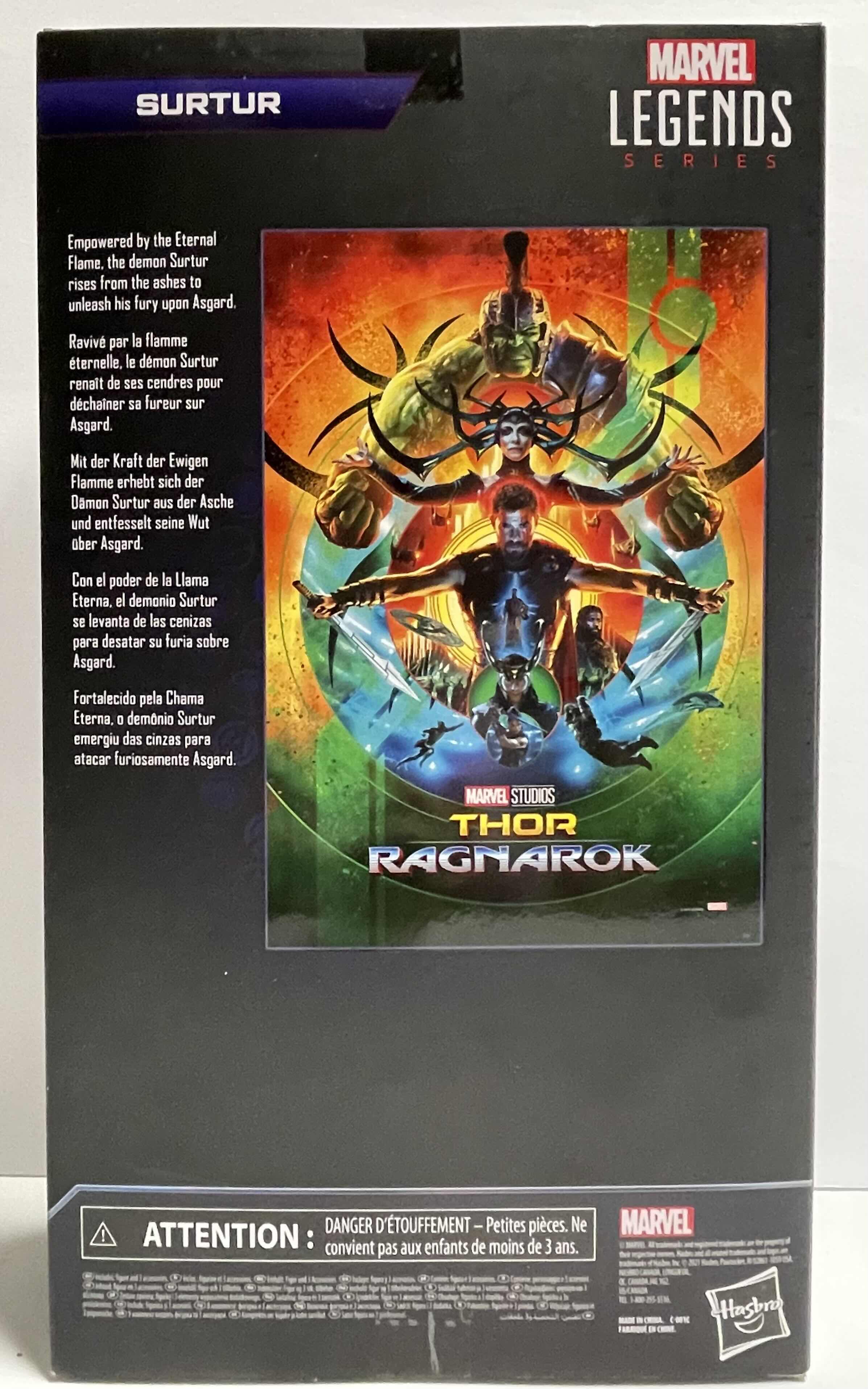 Photo 1 of NIB MARVEL STUDIOS THOR RAGNAROK THE INFINITY SAGA “SURTUR” ACTION FIGURE- RETAIL PRICE $75.00