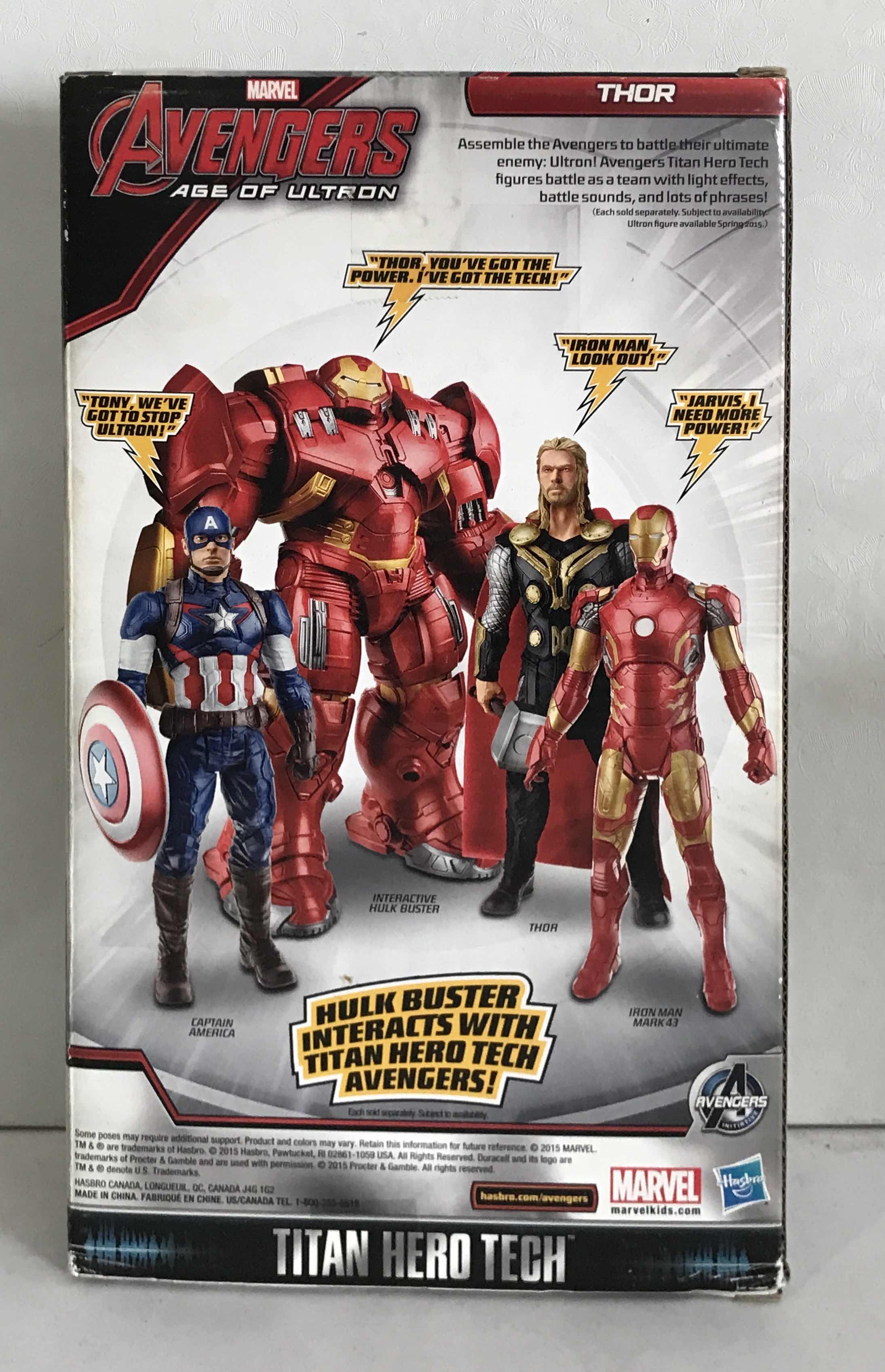 Photo 1 of NIB AVENGERS AGE OF ULTRON THOR - RETAIL PRICE $30.00