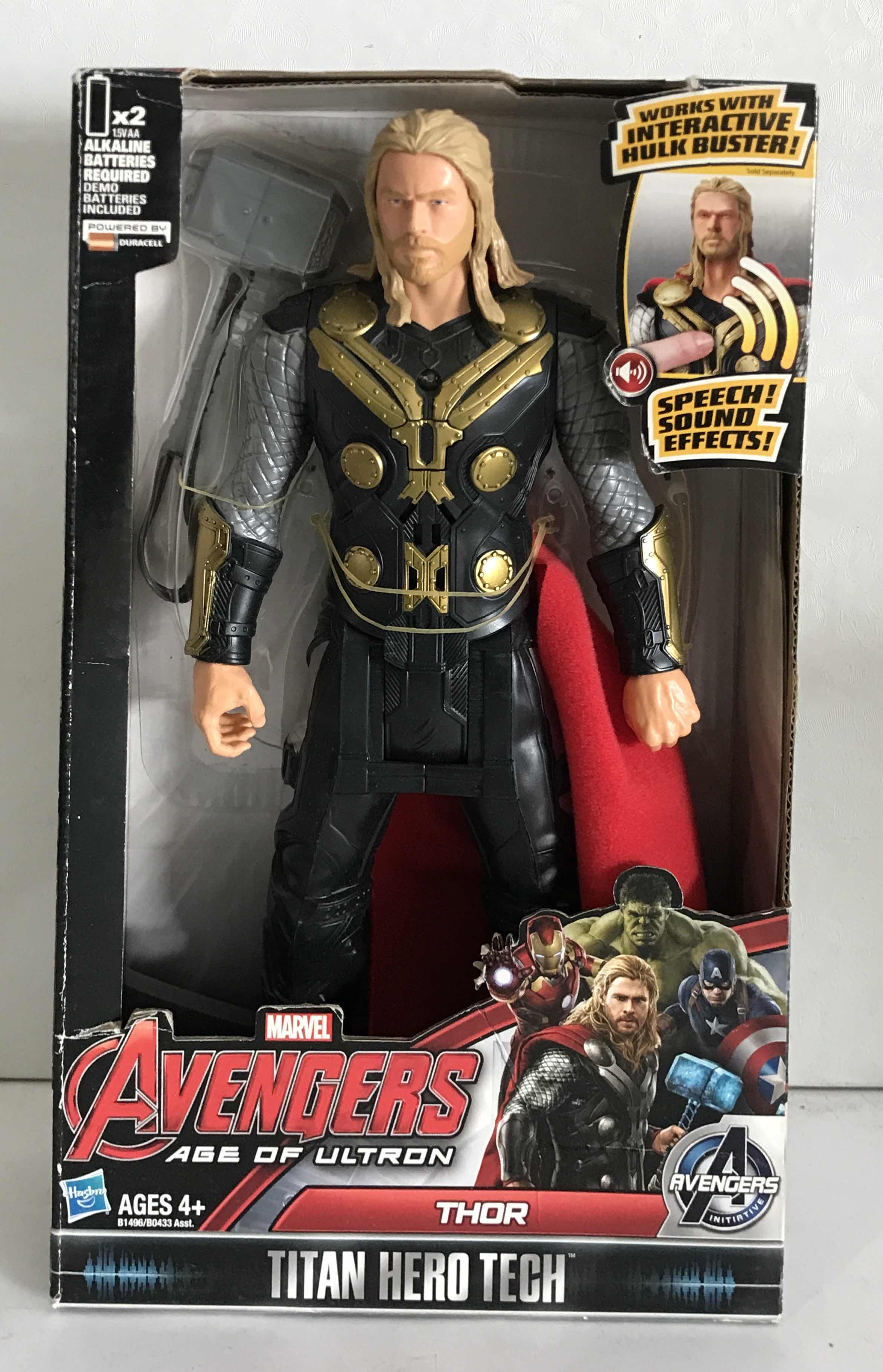 Photo 1 of NIB AVENGERS AGE OF ULTRON THOR - RETAIL PRICE $30.00