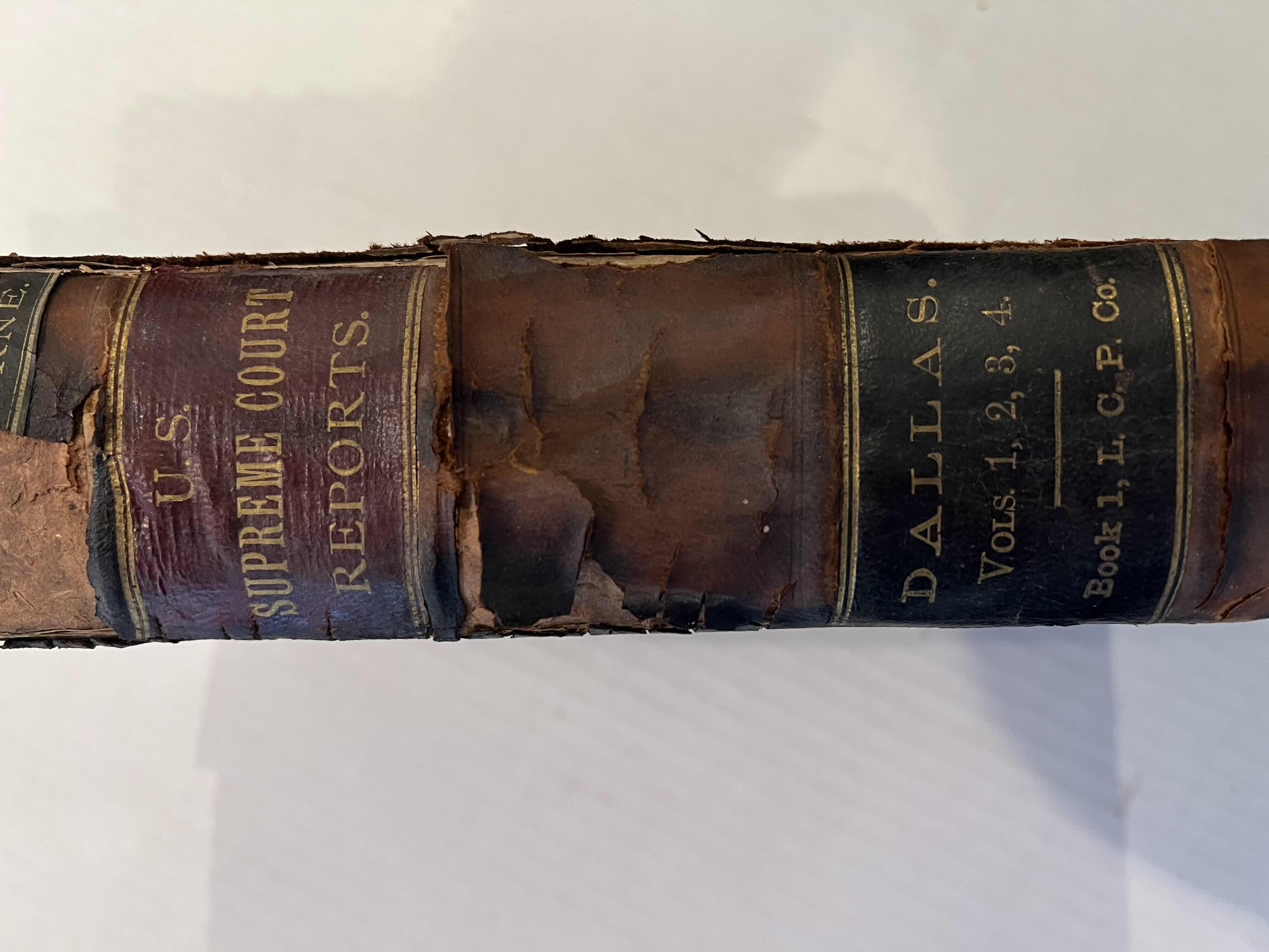 Photo 1 of 7-RARE ANTIQUE "SUPREME COURT REPORTS" PUBLISHED 1896, VOLUMES 36-42 ONLY (ADDITIONAL VOLUMES SOLD SEPARATELY)