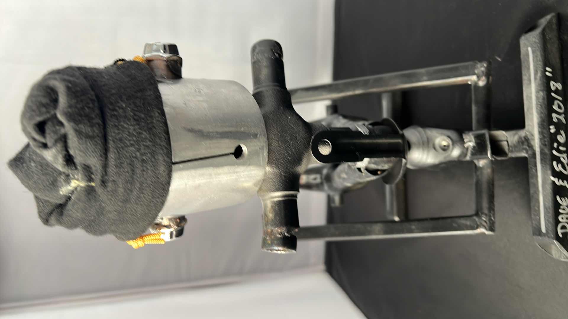 Photo 1 of ARTWORK GEAR HEAD STATUE. STEEL AND MOTOR PARTS.