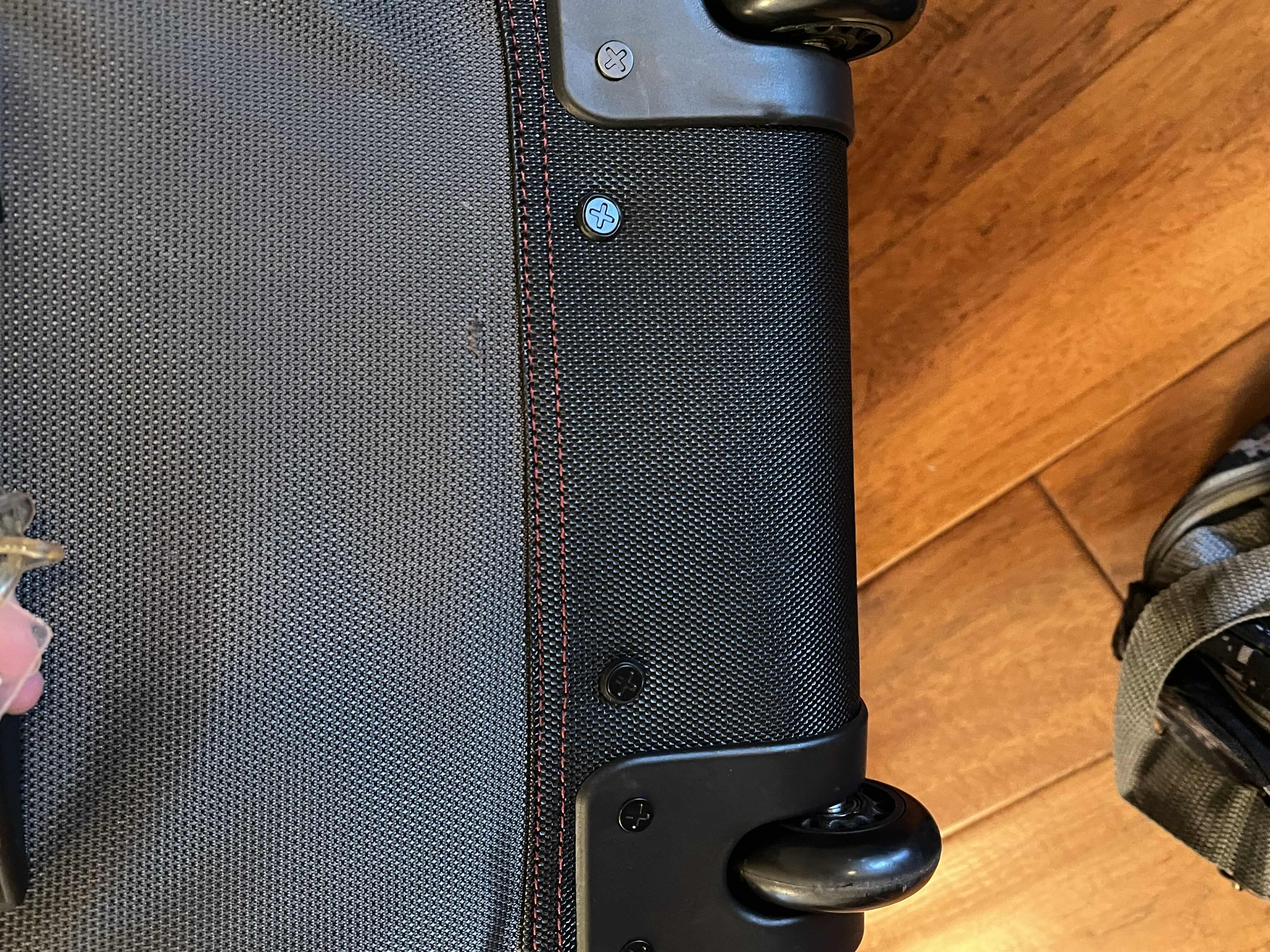 Photo 1 of 5-DUFFEL BAGS. VARIOUS STYLES ANS COLORS. ONE ROLLING BAG.