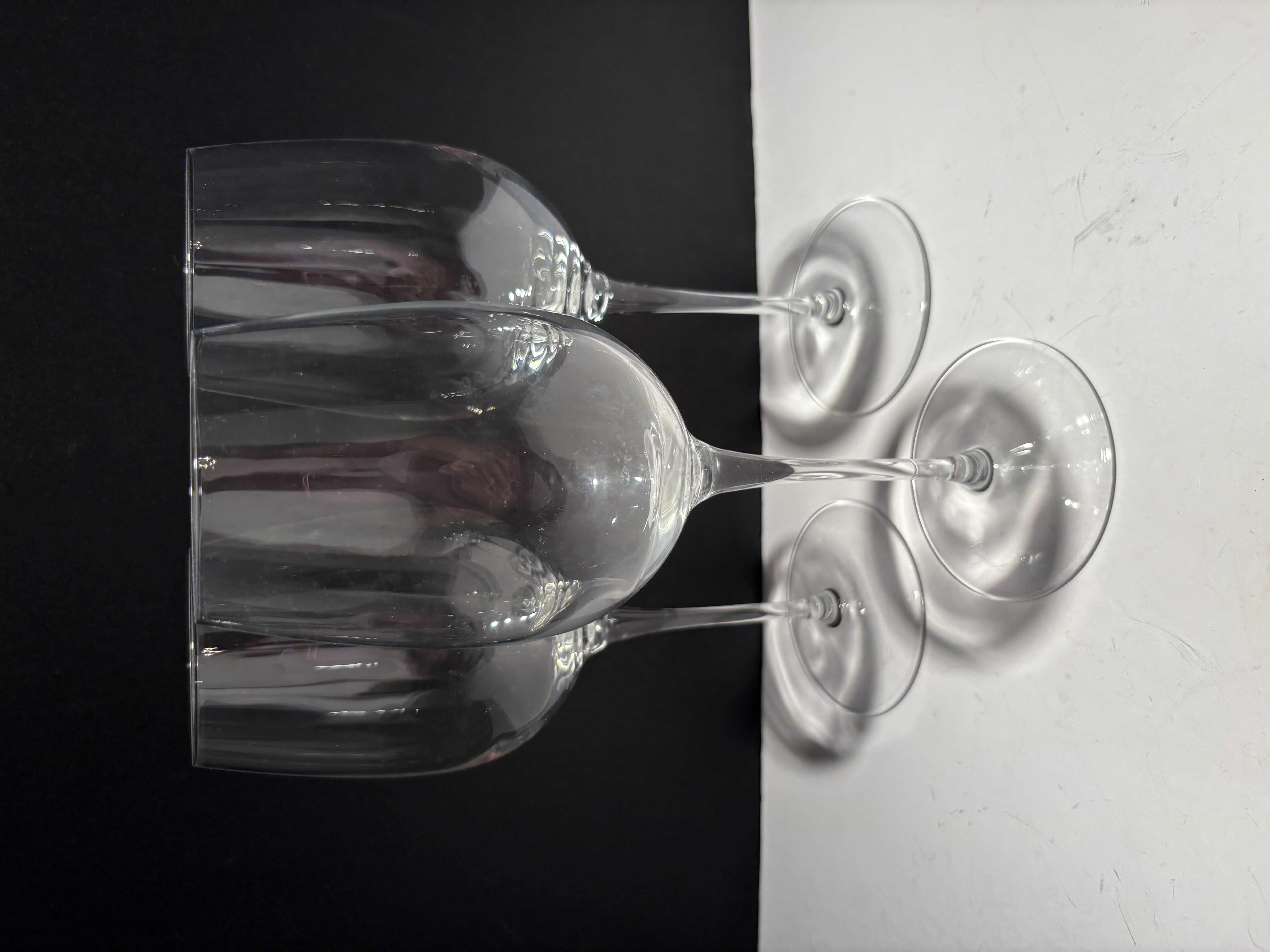 Photo 1 of 3 CRYSTAL WINE GOBLETS