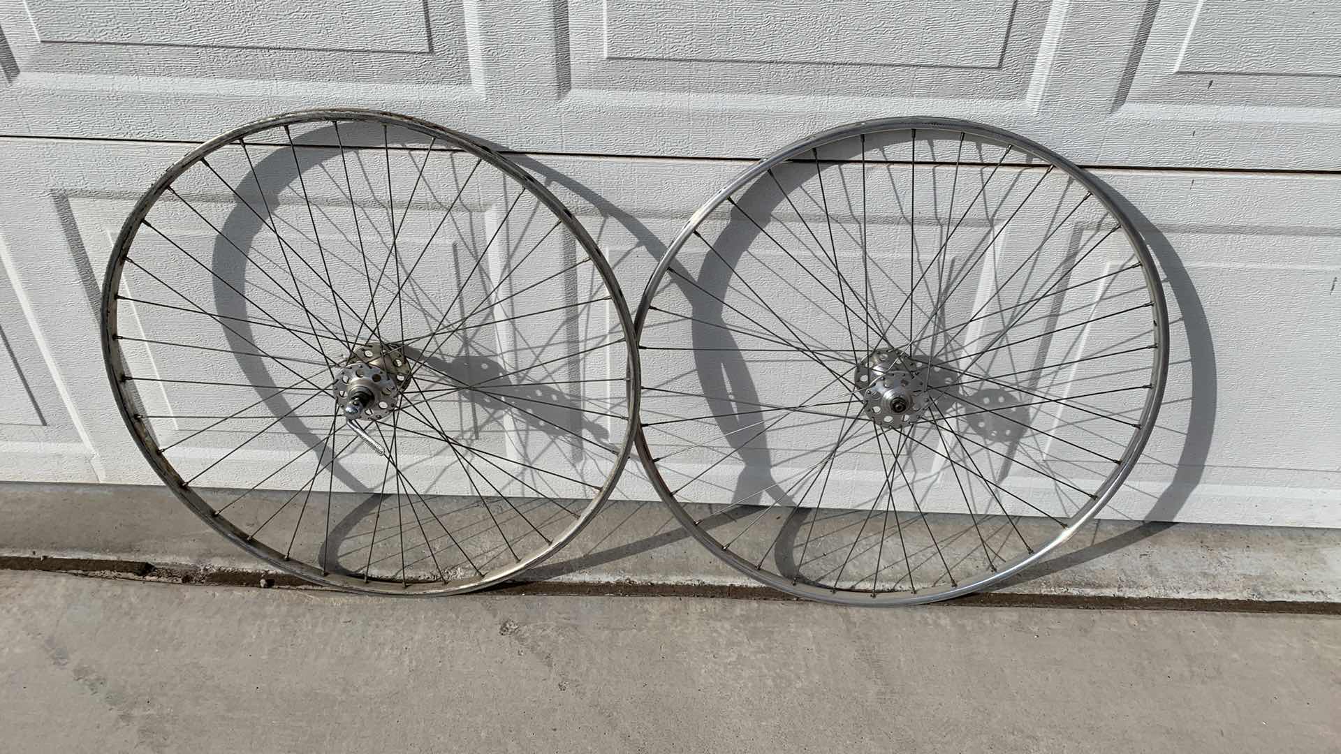Photo 1 of 2-24” CAMPANGOLO BICYCLE RIMS