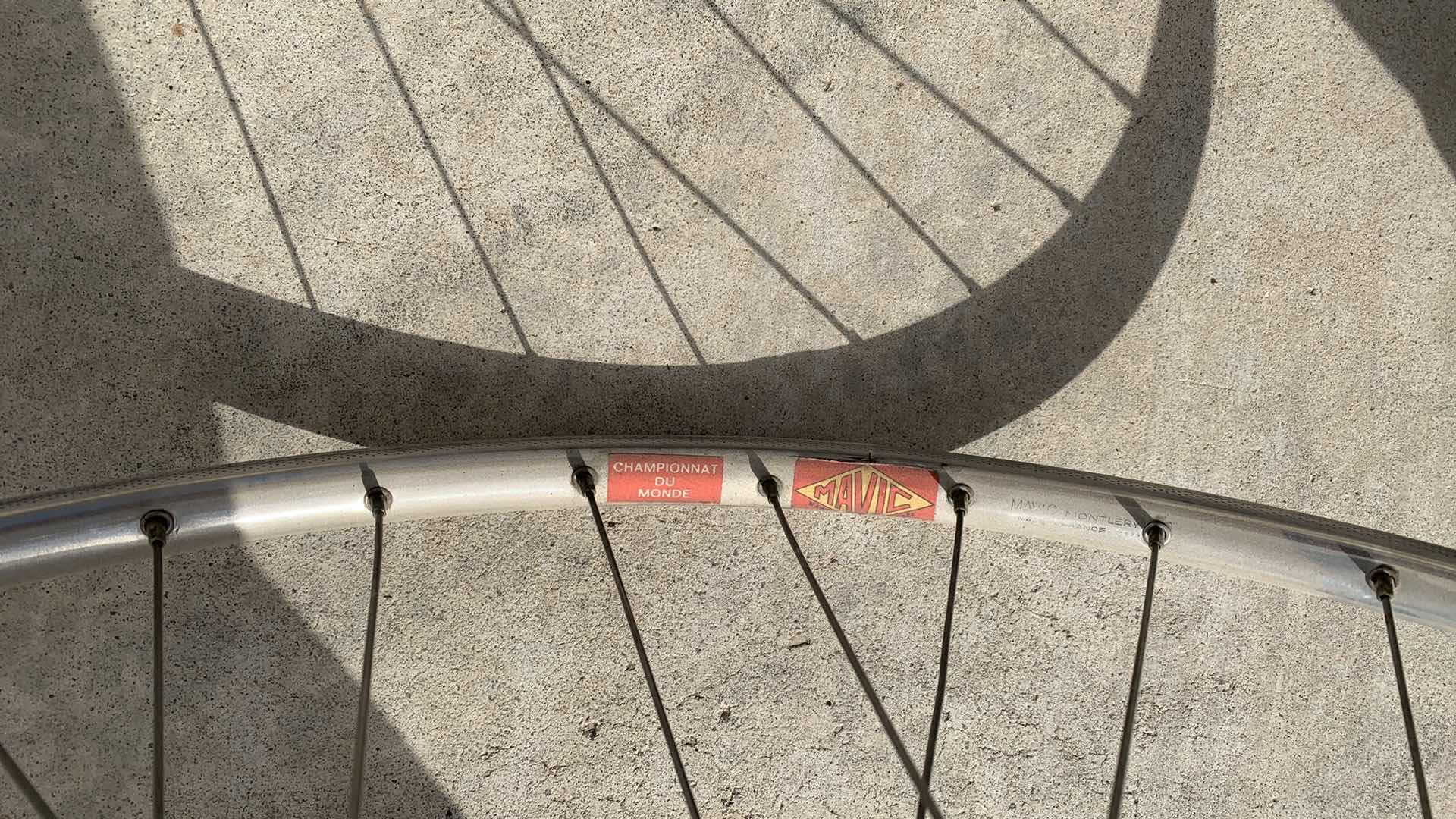 Photo 1 of 2-24” CAMPANGOLO BICYCLE RIMS