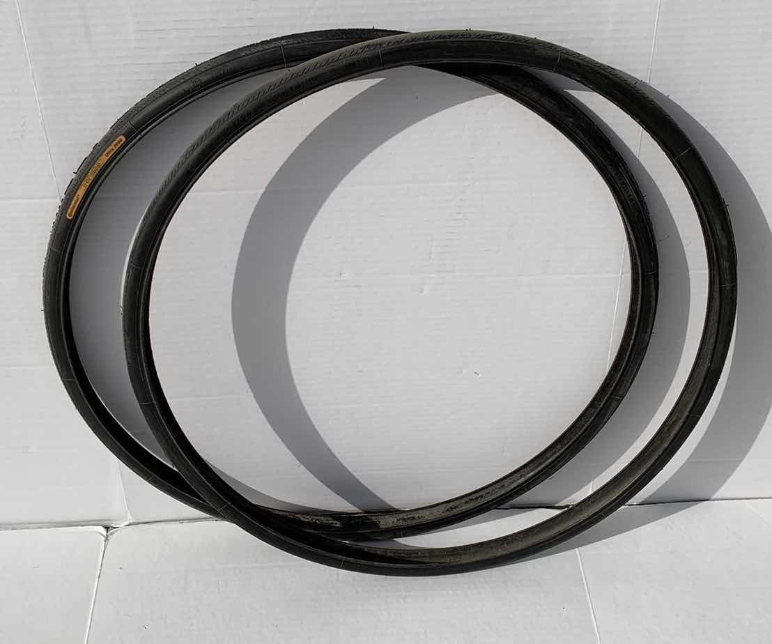 Photo 1 of 2-24” CONTINENTAL ULTRA 2000 BICYCLE TIRES