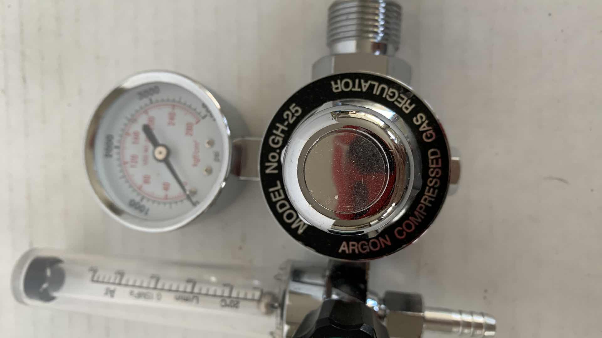 Photo 1 of ARGON COMPRESSED GAS REGULATOR