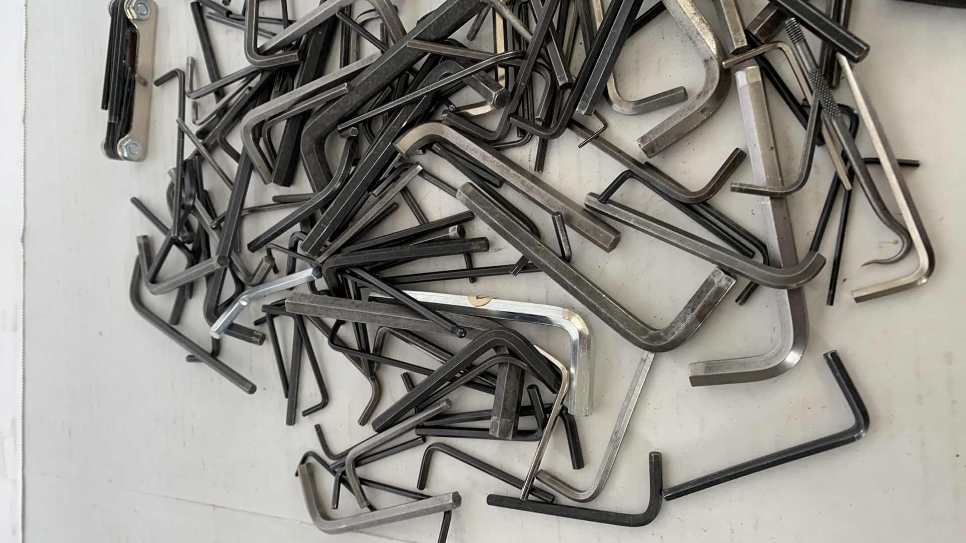 Photo 1 of 30+VARIOUS SIZED ALLEN WRENCHES, TOOLS.