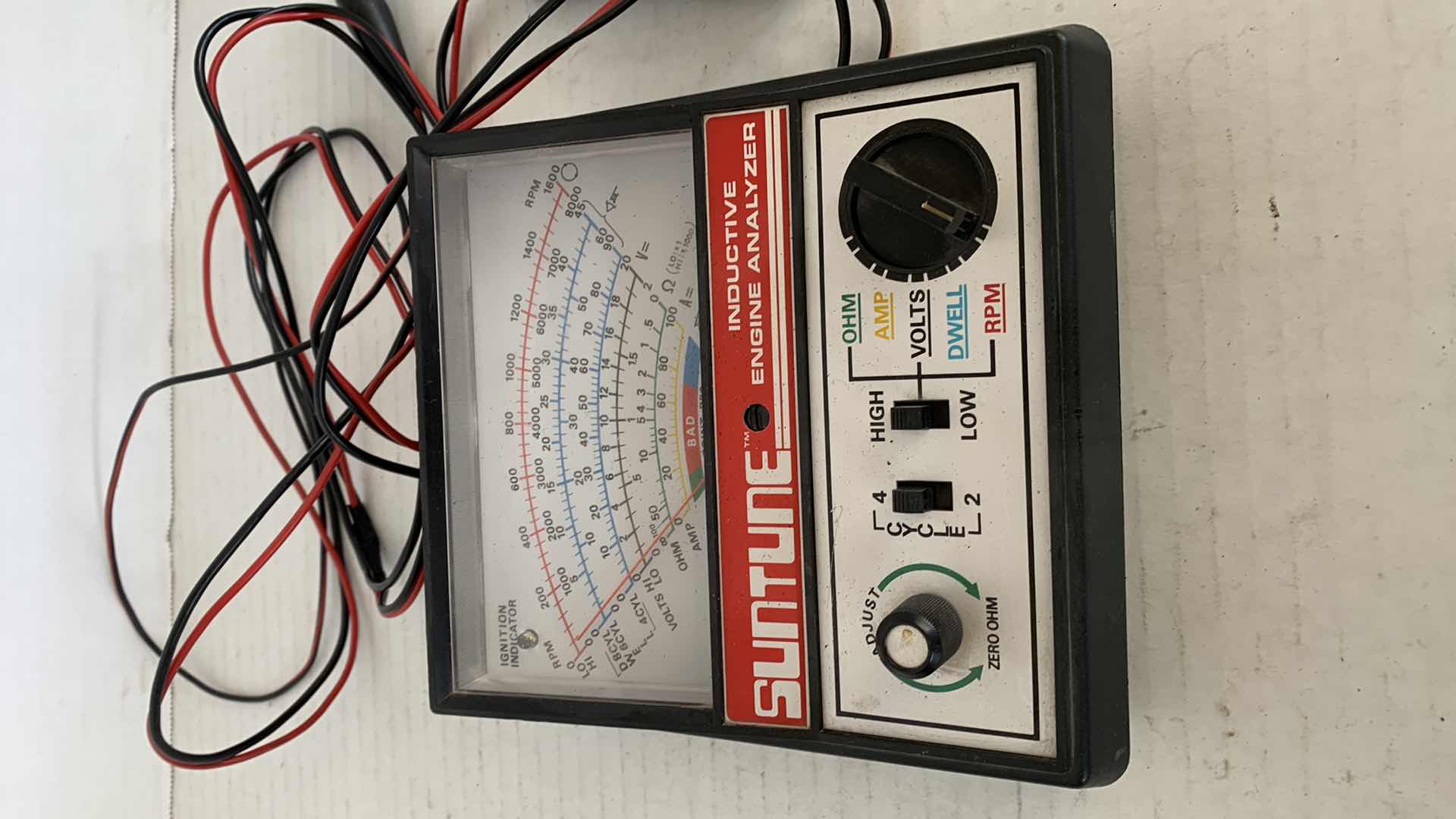 Photo 1 of AUOT PARTS-VINTAGE SUNTUNE INDUCTIVE ENGINE ANALYZER