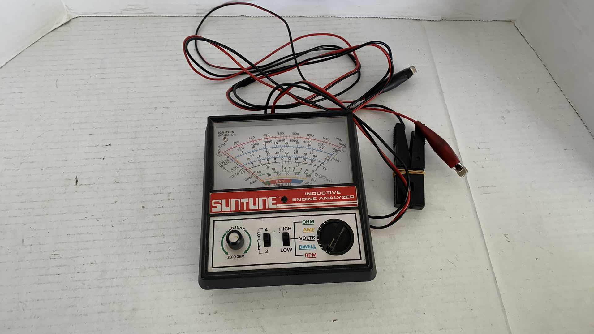 Photo 1 of AUOT PARTS-VINTAGE SUNTUNE INDUCTIVE ENGINE ANALYZER