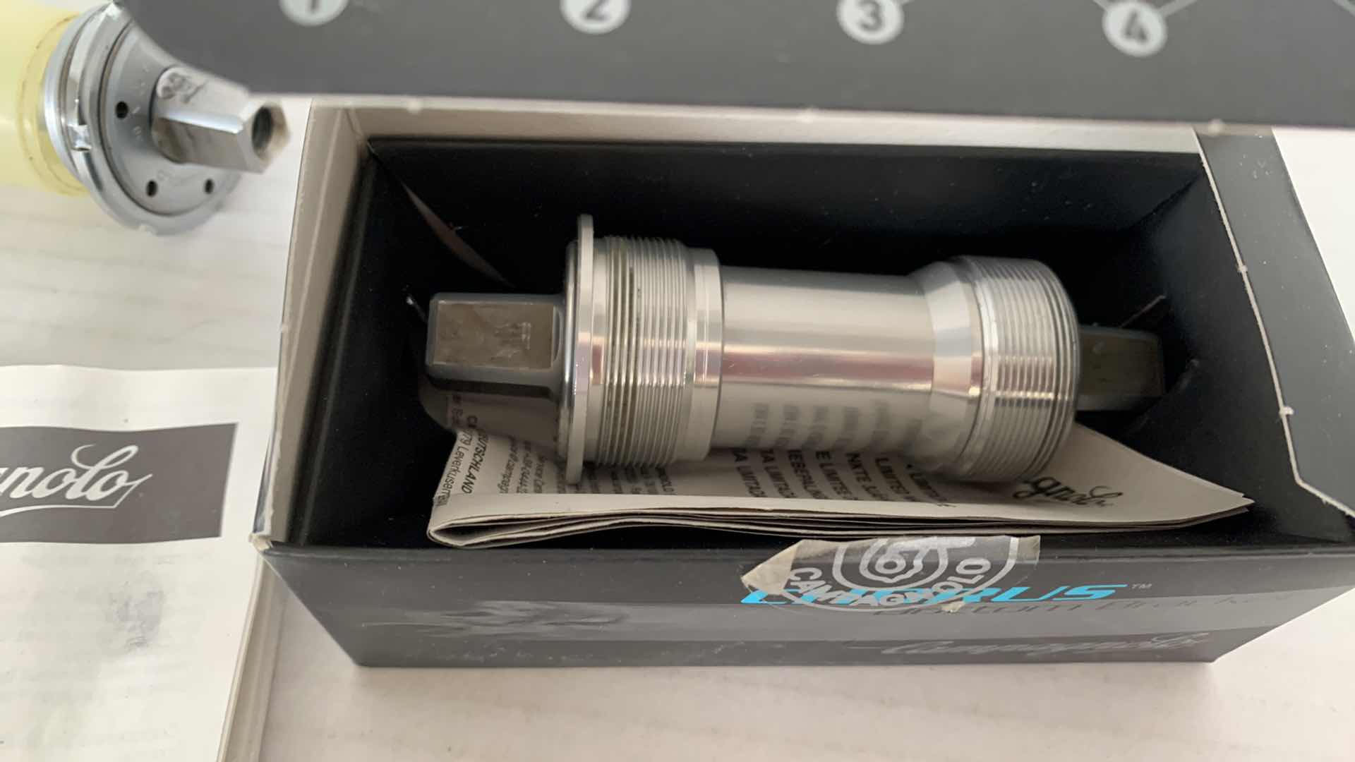 Photo 1 of 2-CAMPAGNOLO BICYCLE BOTTOM BRACKETS MADE IN ITALY