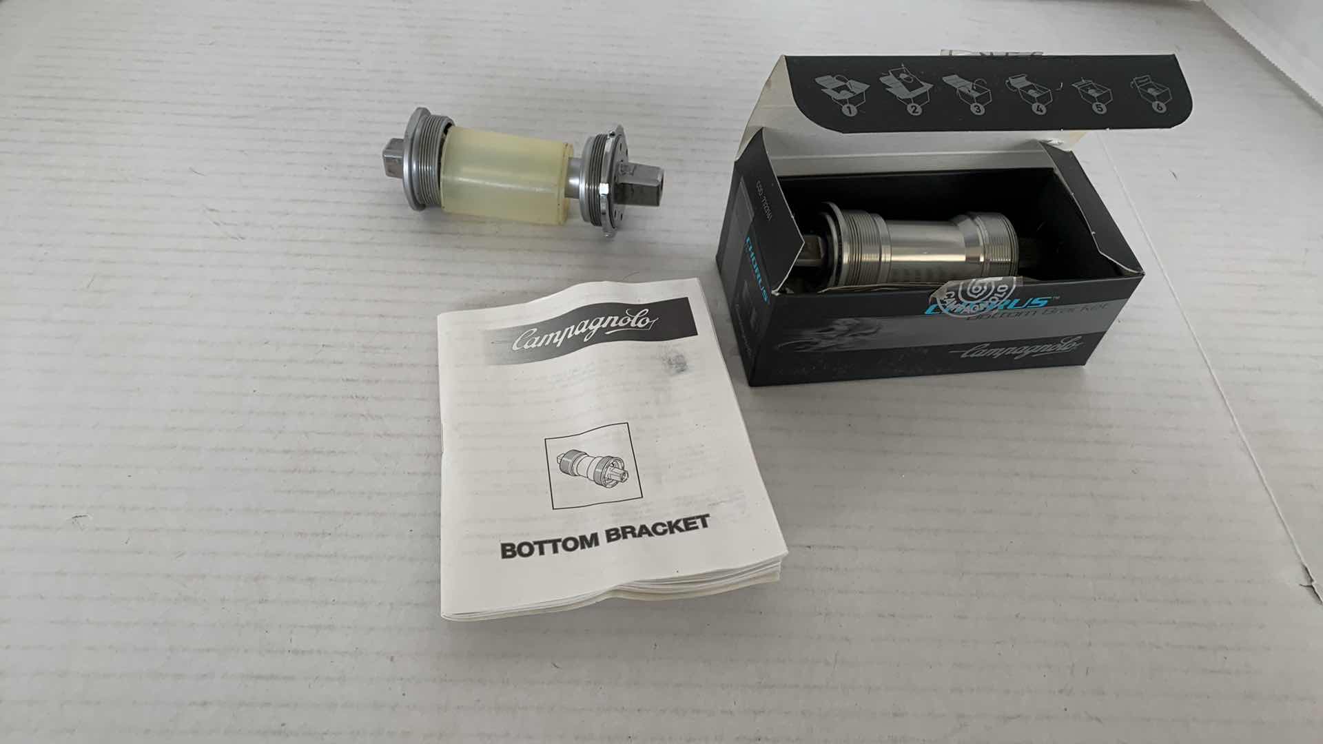 Photo 1 of 2-CAMPAGNOLO BICYCLE BOTTOM BRACKETS MADE IN ITALY