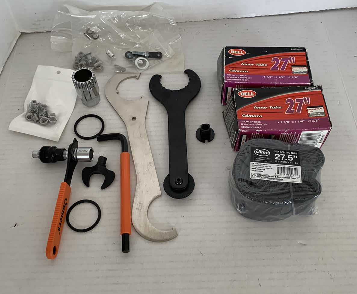 Photo 1 of 3-BICYCLE INNER TUBES, AND REPAIR TOOLS