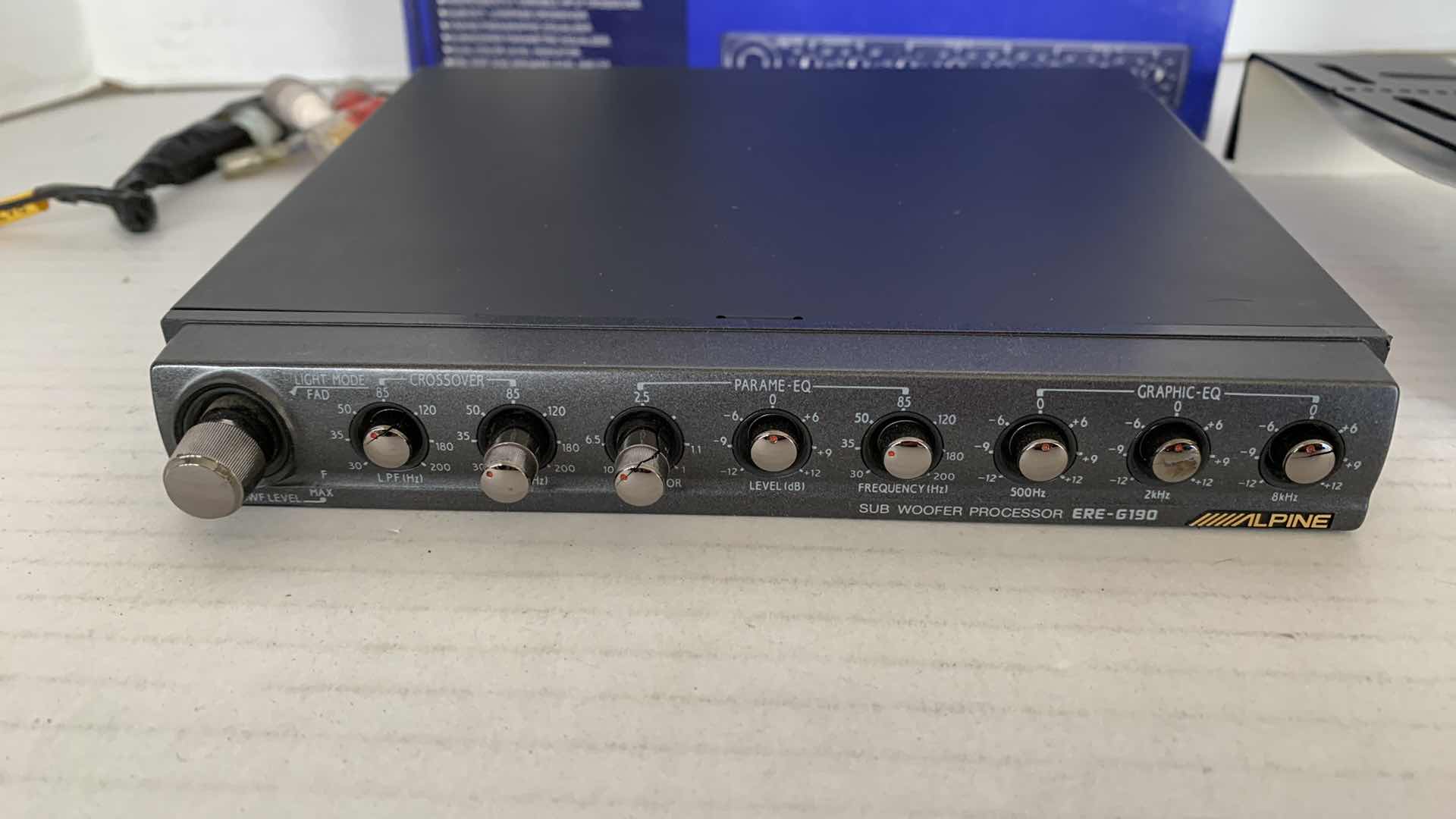 Photo 1 of ALPINE SUBWOOFER PROCESSOR ERE-G190