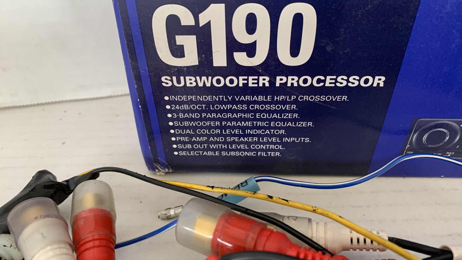 Photo 1 of ALPINE SUBWOOFER PROCESSOR ERE-G190