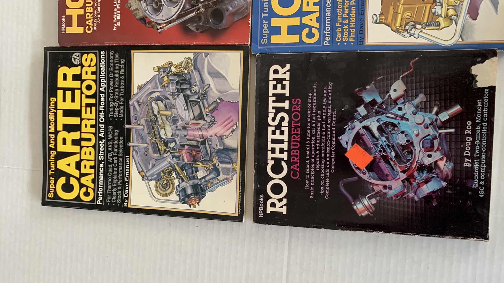 Photo 2 of AUTOMOBILE CARBURETOR BOOKS HOLLEY AND ROCHESTER