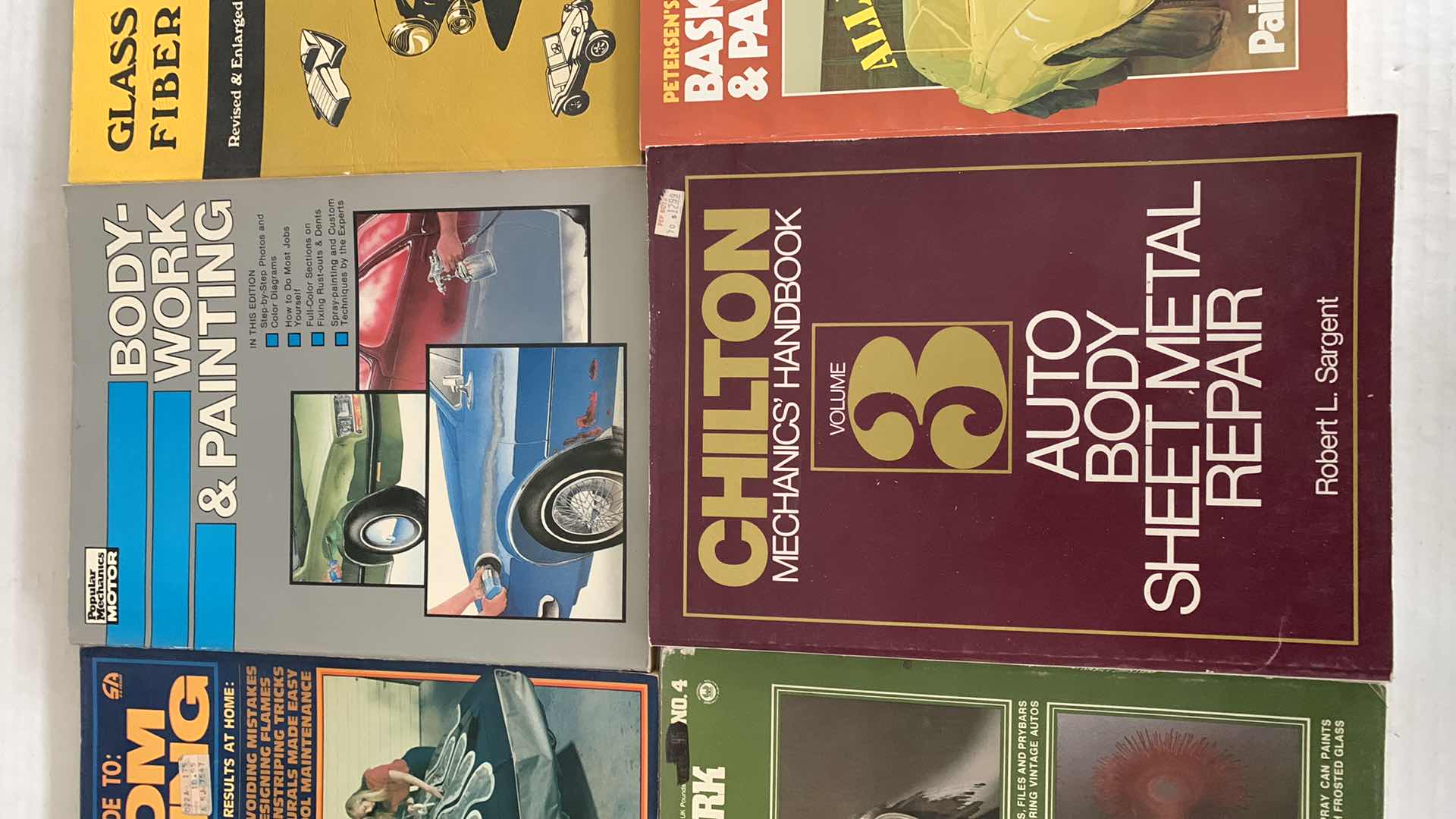 Photo 3 of AUTOMOBILE PAINTING AND BODYWORK BOOKS