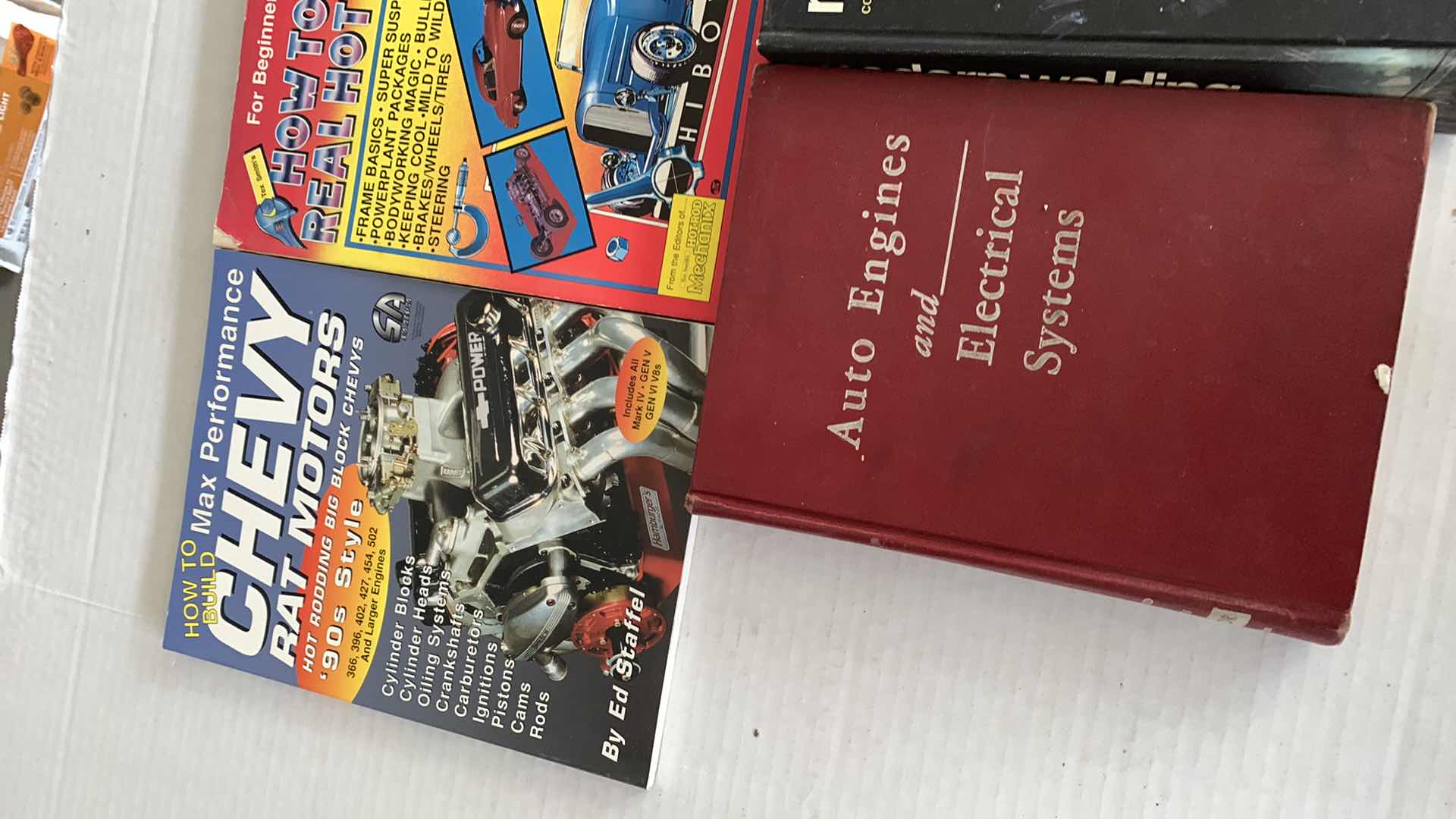 Photo 1 of AUTOMOBILE ENGINE AND WELDING BOOKS