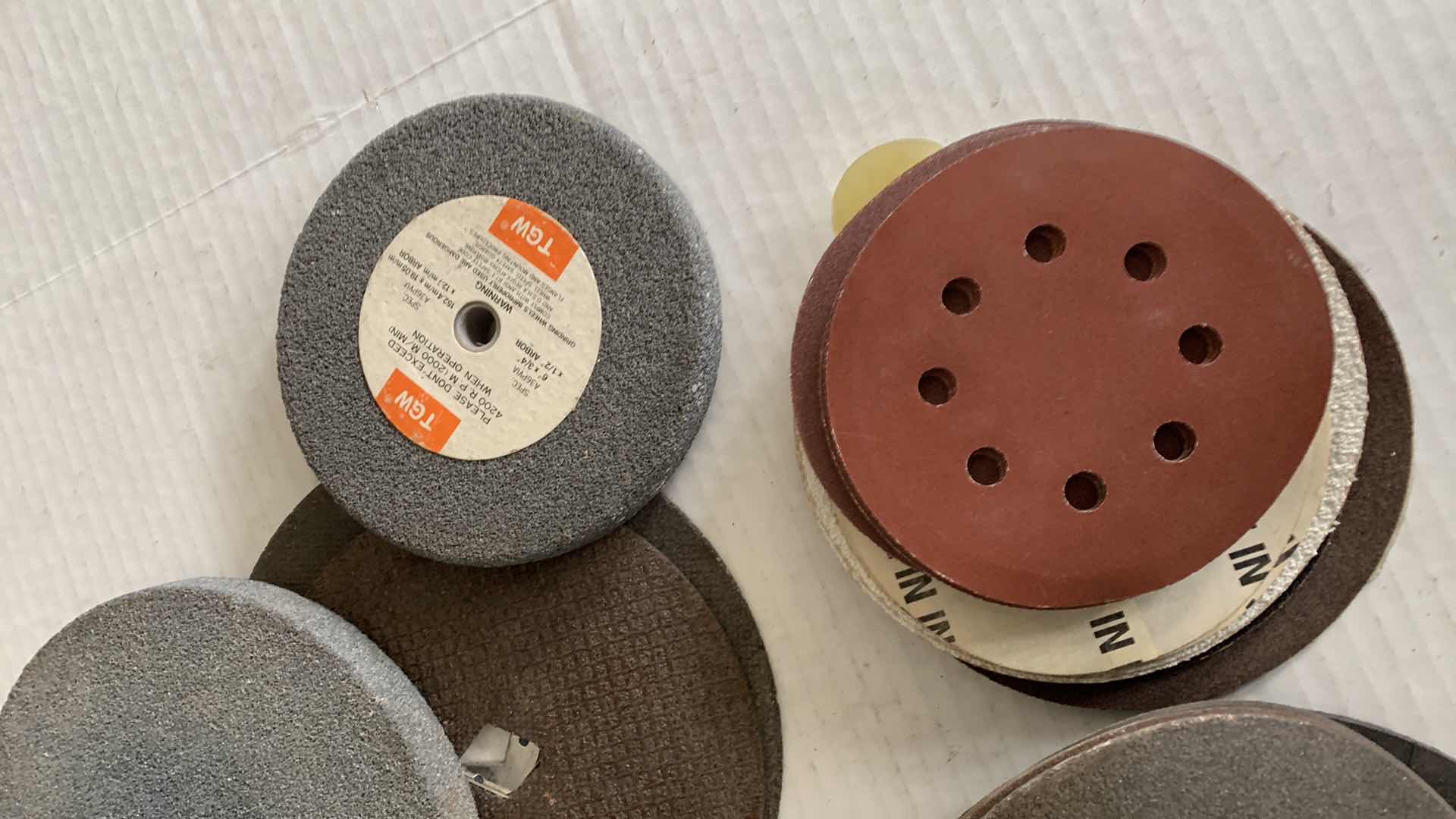 Photo 1 of ASSORTED SANDING PADS