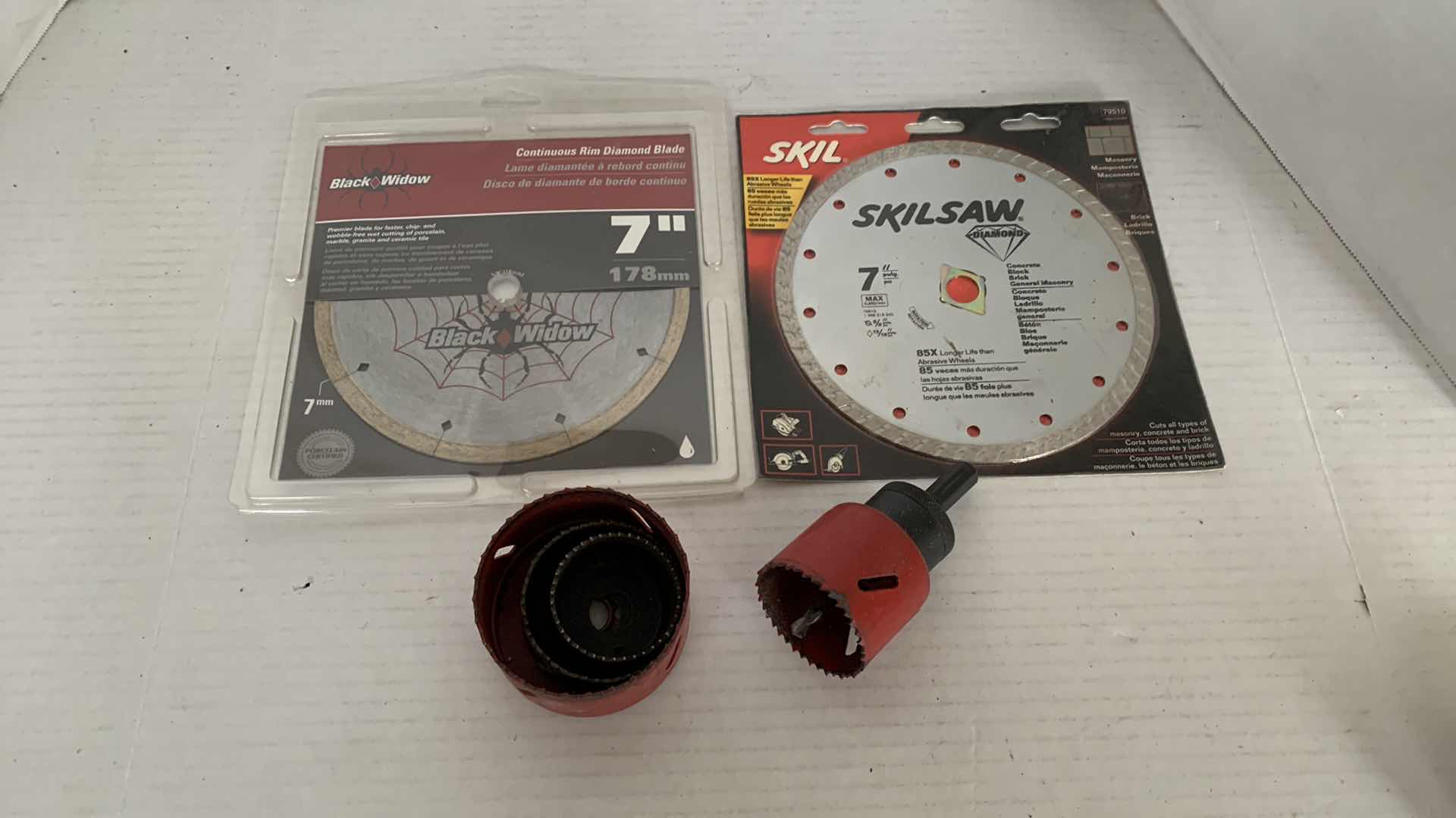 Photo 1 of ASSORTED SAW BLADES