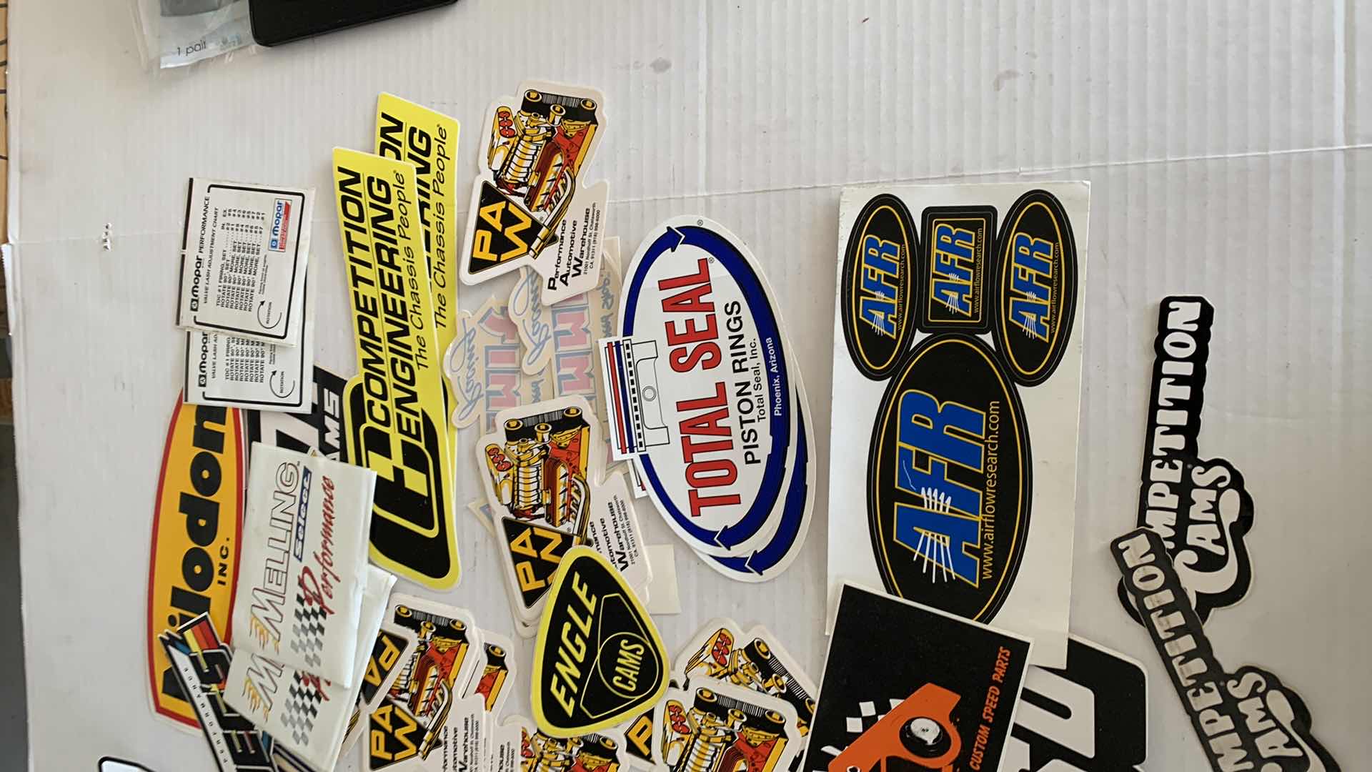 Photo 1 of AUTOMOBILE ENGINE PERFORMANCE STICKERS