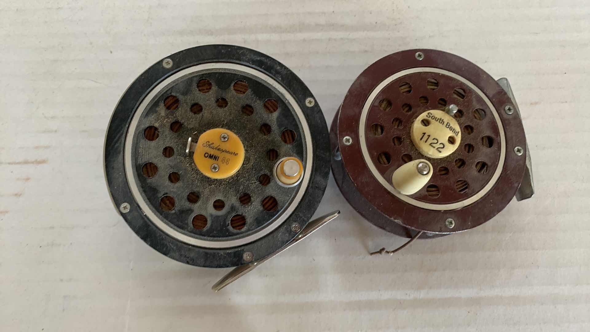 Photo 1 of 2-FLY FISHING REELS AND FISHING LINE