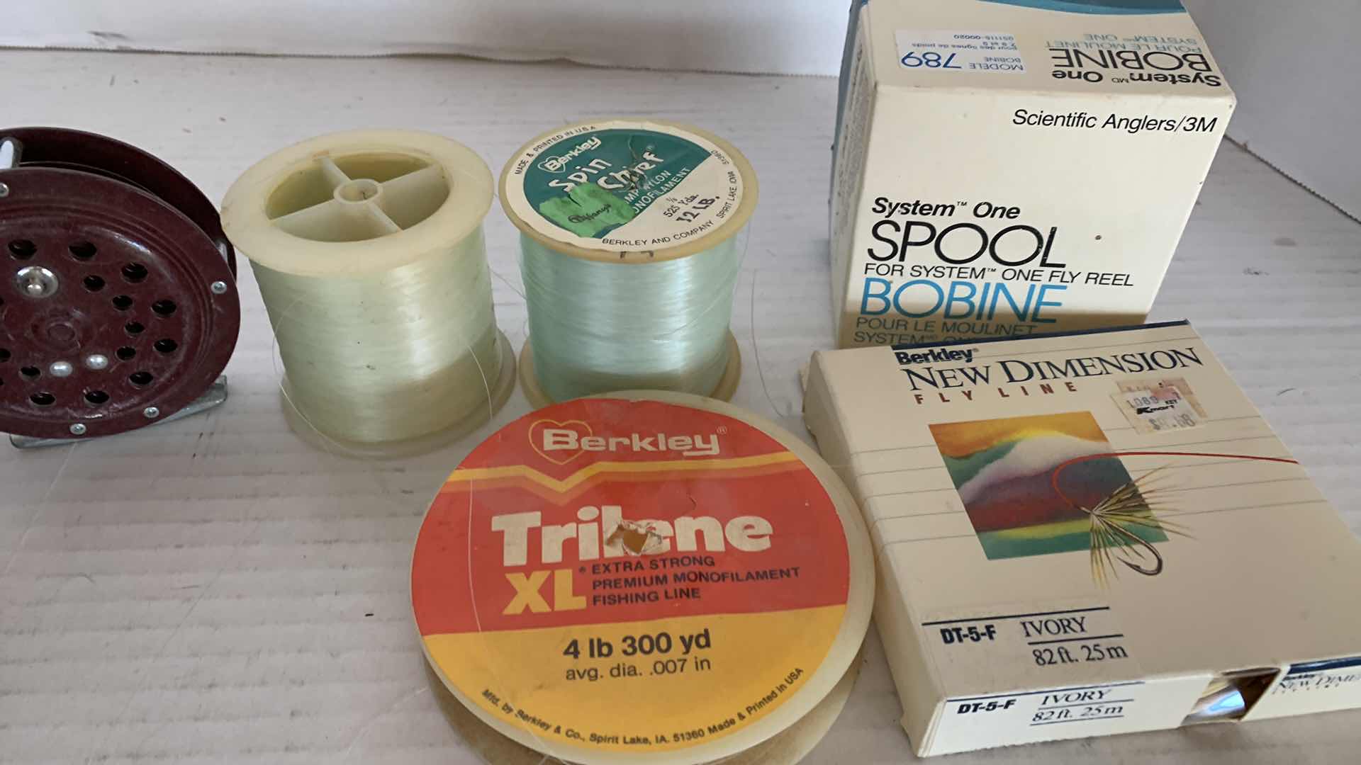 Photo 1 of 2-FLY FISHING REELS AND FISHING LINE