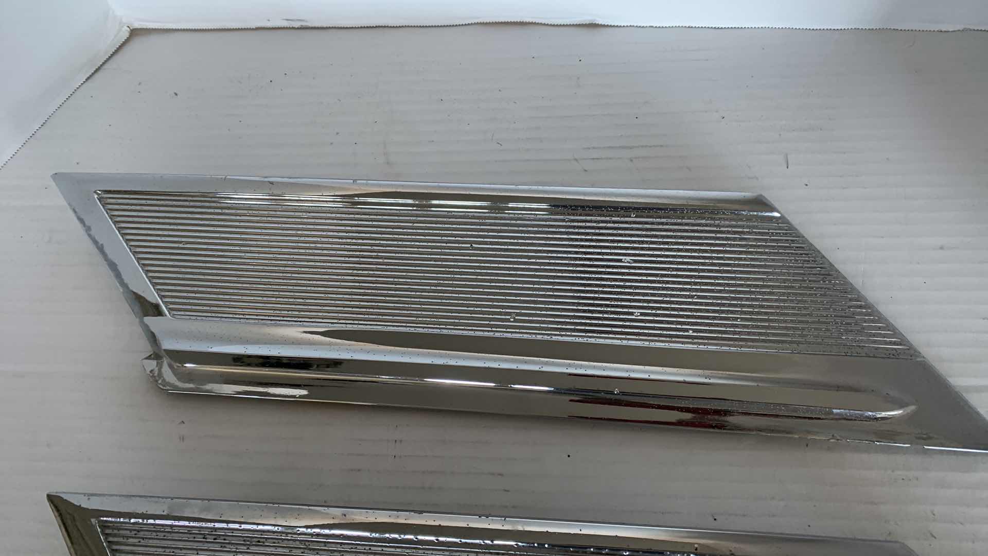 Photo 1 of 2-VINTAGE FORD CHROME SIDE PANELS