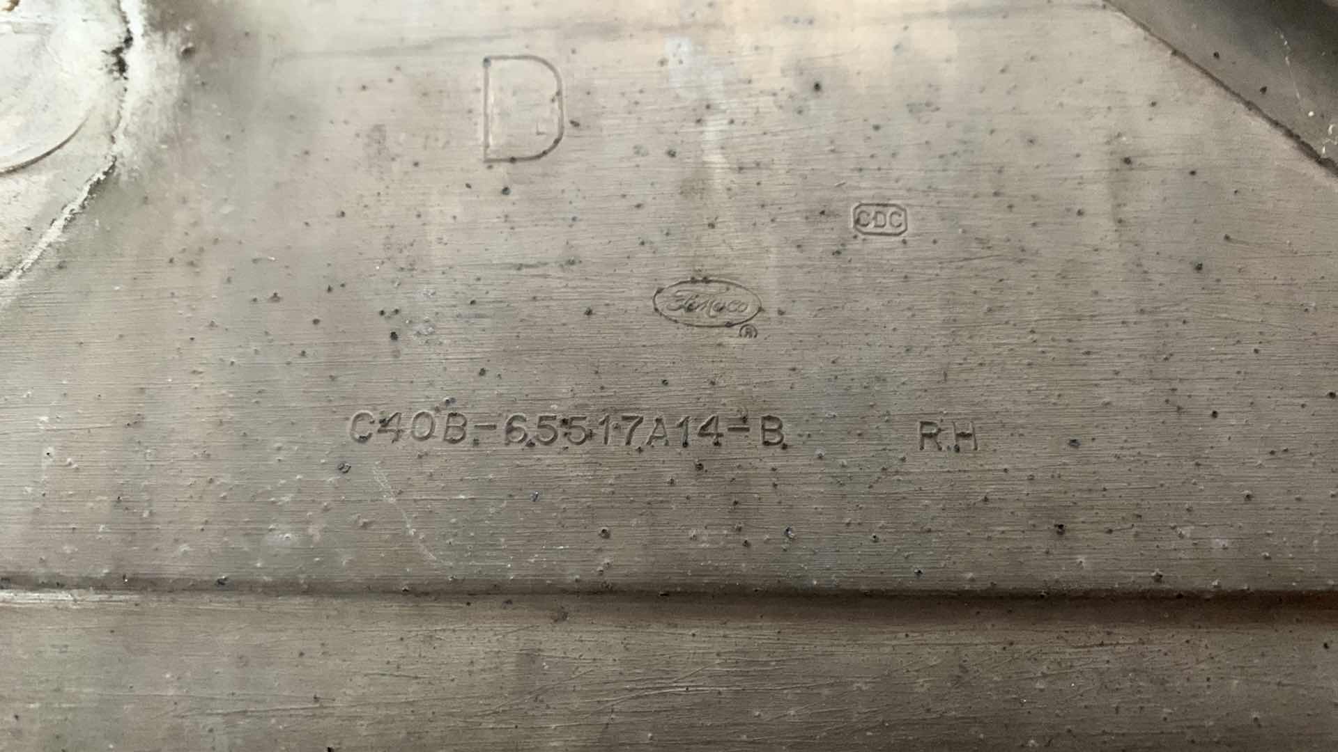 Photo 1 of 2-VINTAGE FORD CHROME SIDE PANELS-AUTO PARTS