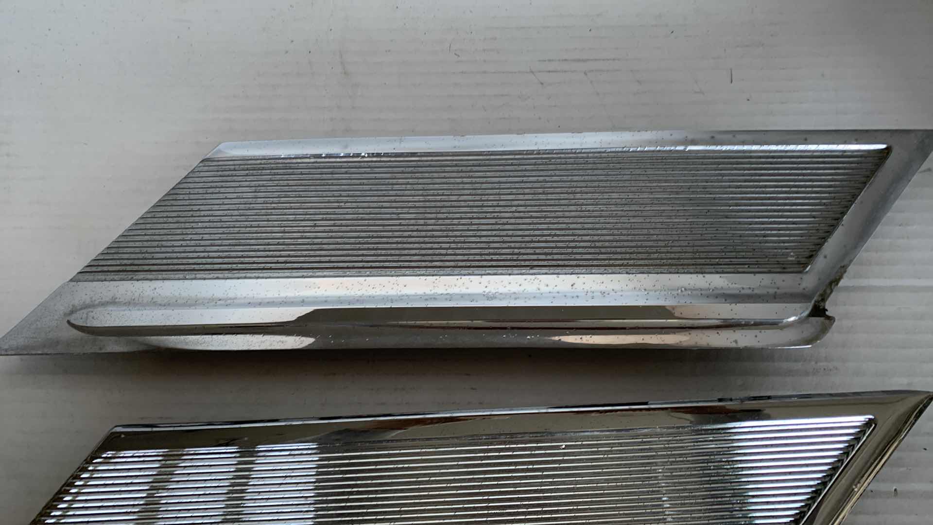 Photo 1 of 2-VINTAGE FORD CHROME SIDE PANELS-AUTO PARTS