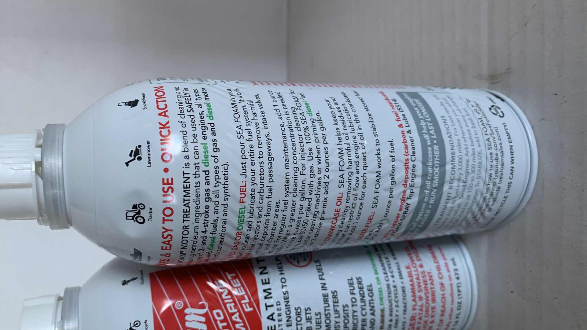 Photo 3 of 4-CANS OF SEA FOAM MOTOR TREATMENT