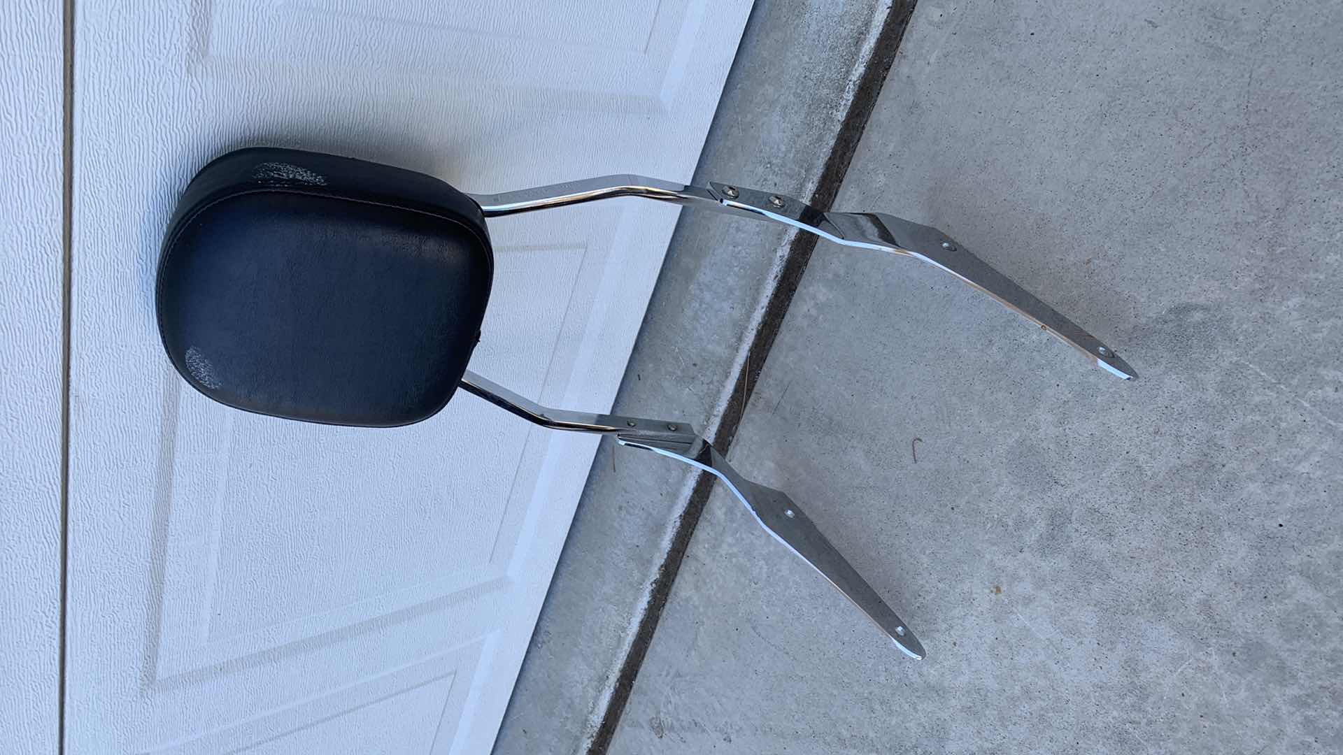 Photo 1 of BACK REST FOR MOTORCYCLE SEAT