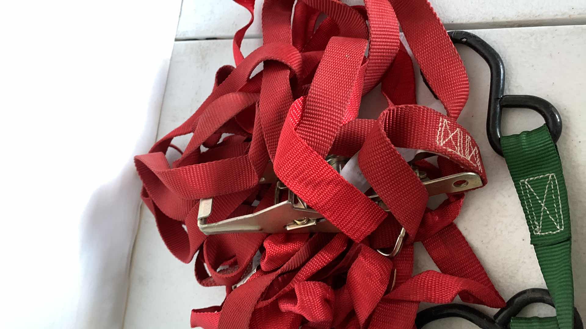 Photo 1 of 2-SETS OF TIE DOWN STRAPS